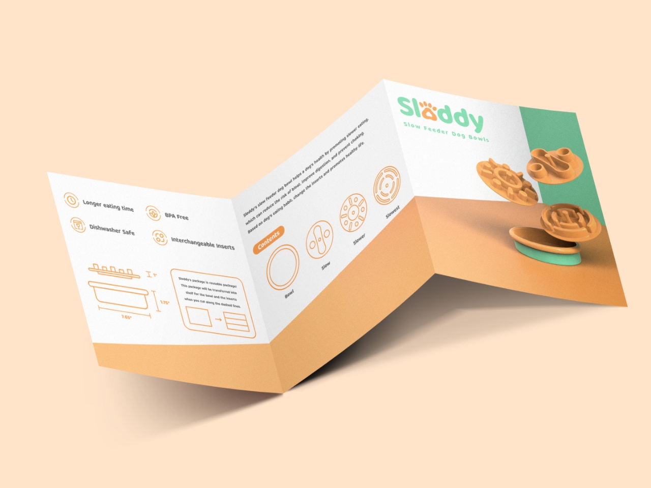 Sloddy，Slow Food Dog Bowl，Pet Supplies & Pet，Pet Tableware，