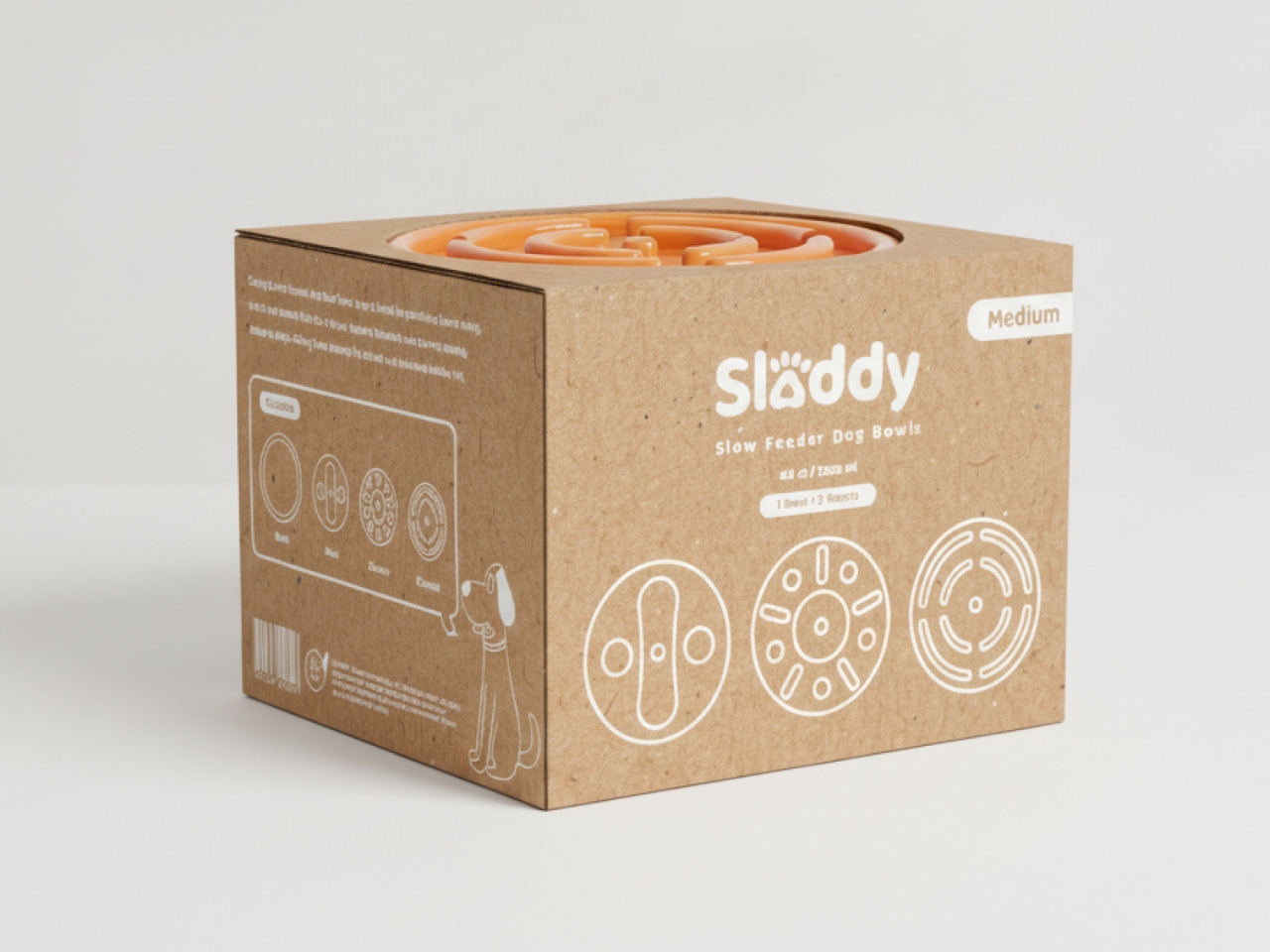 Sloddy，Slow Food Dog Bowl，Pet Supplies & Pet，Pet Tableware，