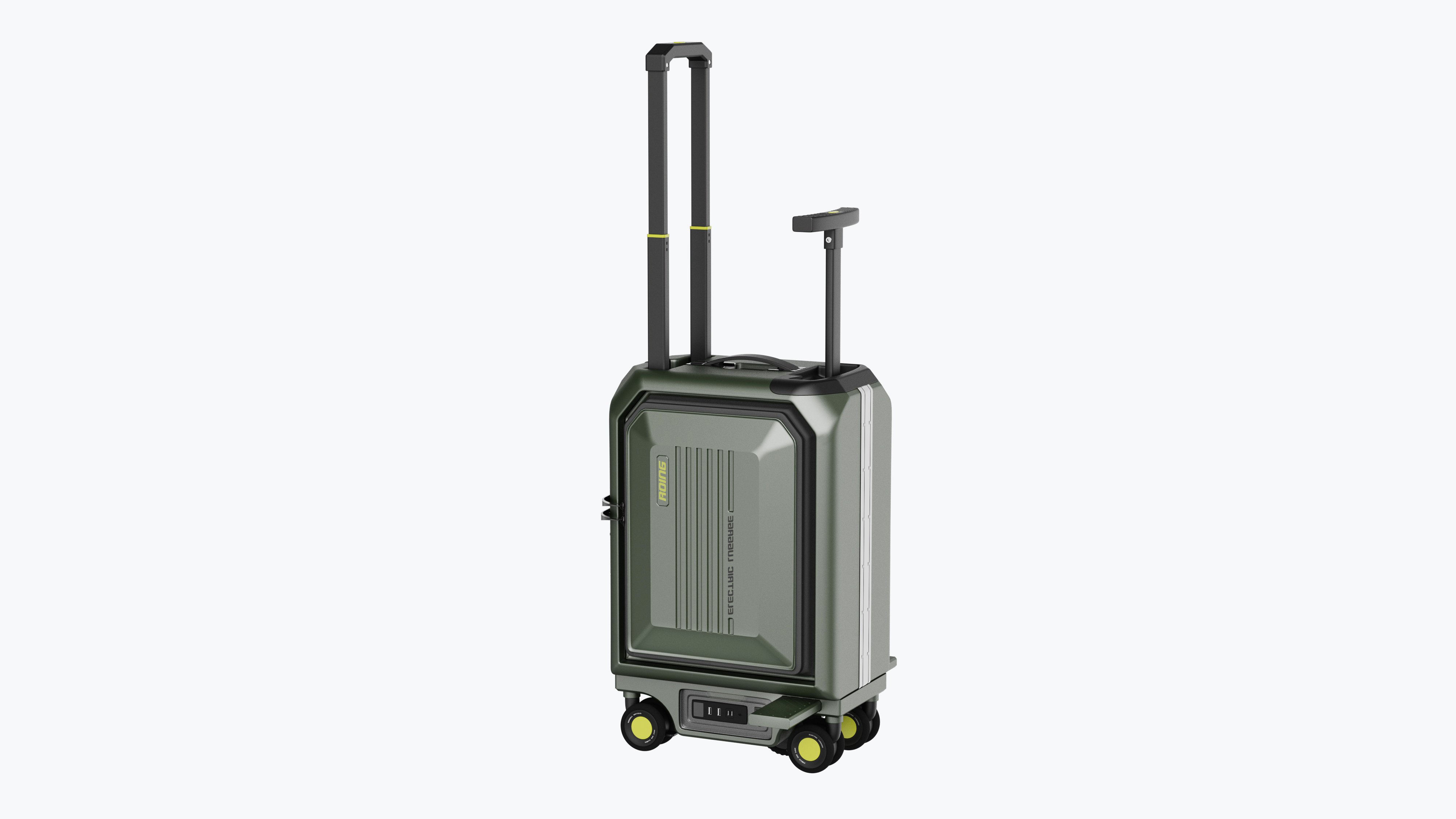 product design，industrial design，Electric travel suitcase，Children's cycling box，