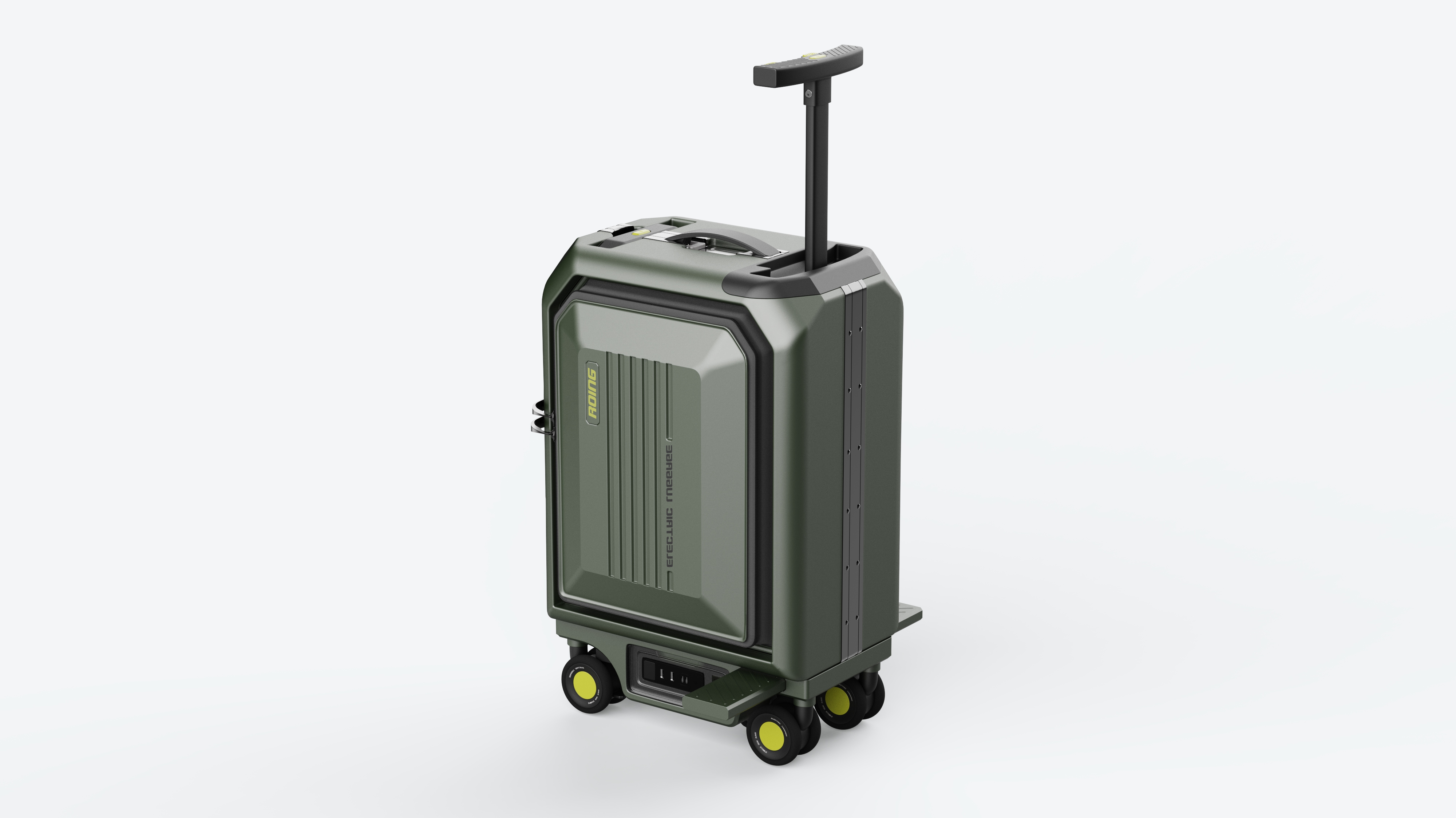 product design，industrial design，Electric travel suitcase，Children's cycling box，