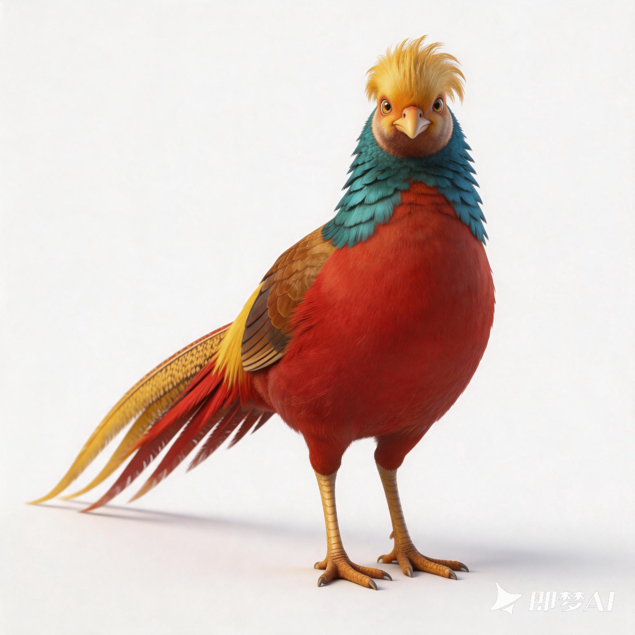 Red-bellied Pheasant，