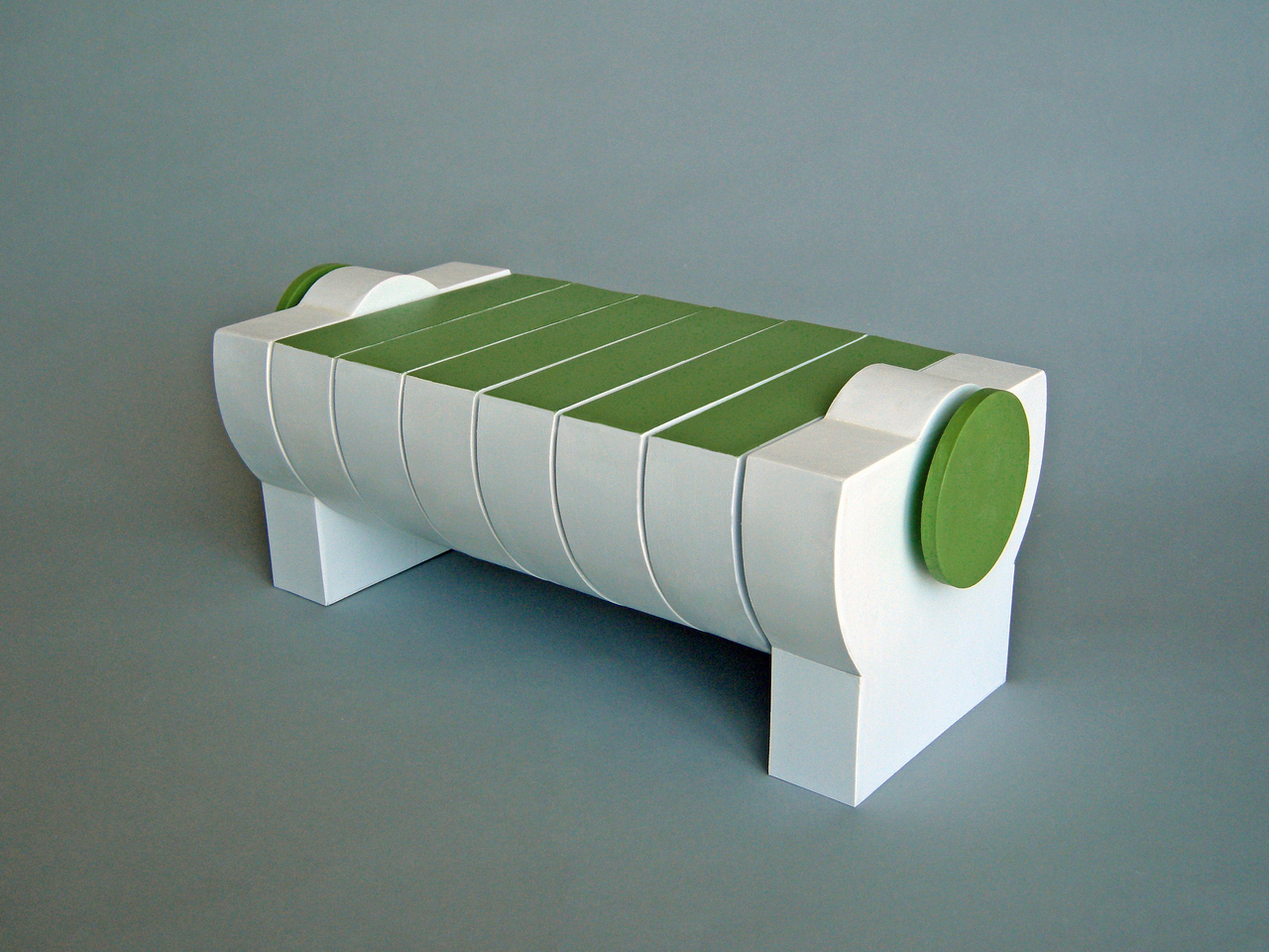 Interactive Segmented Coffee Table，furniture，originality，industrial design，
