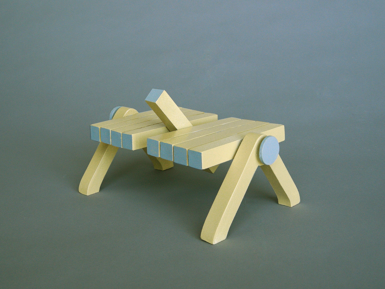 Interactive Segmented Coffee Table，furniture，originality，industrial design，