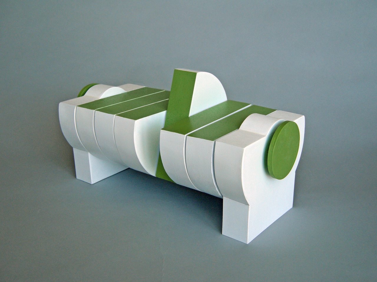 Interactive Segmented Coffee Table，furniture，originality，industrial design，