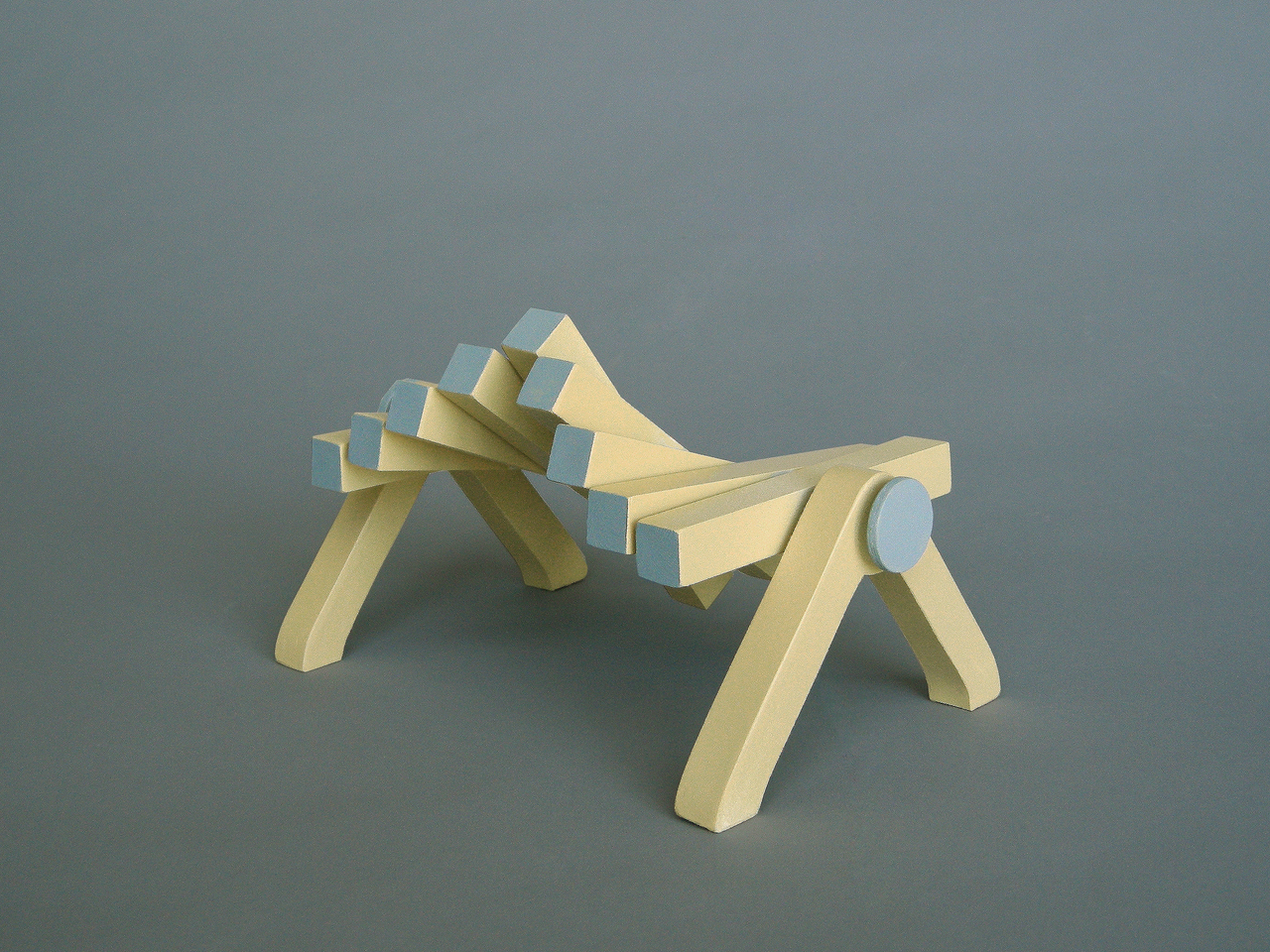 Interactive Segmented Coffee Table，furniture，originality，industrial design，