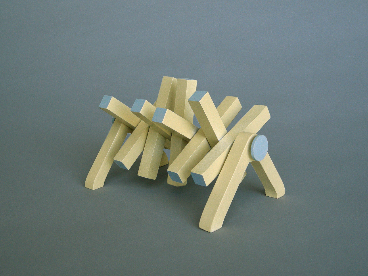 Interactive Segmented Coffee Table，furniture，originality，industrial design，