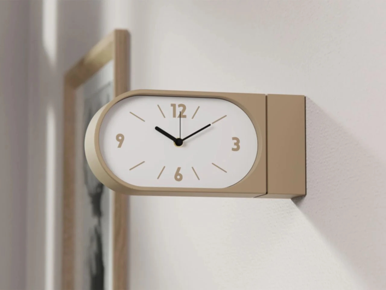 perch，double-sided wall clock，Housewear & Furnishings，Clock，
