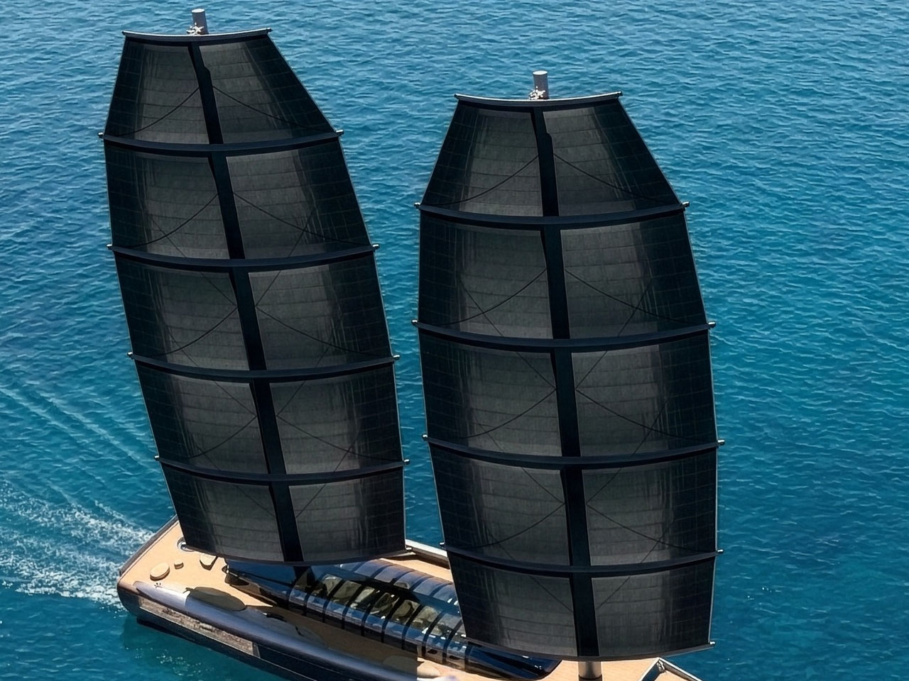 Sailboat，yacht，vehicle，originality，