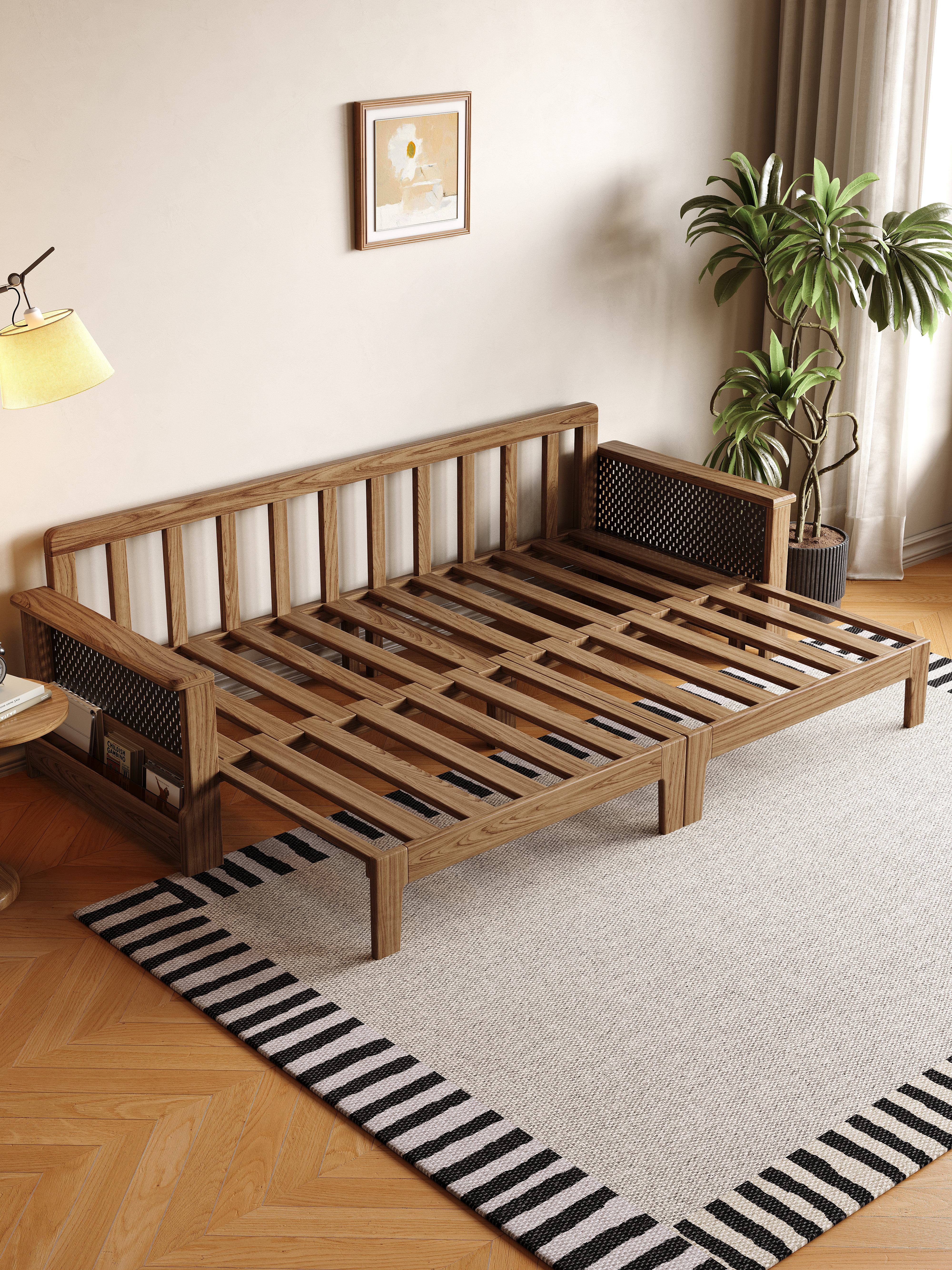 Sofa bed，Sofa bed，Sliding bed，sofa，Sliding bed，sofa，Solid wood furniture，Solid wood furniture，Three-leaf islandwood，Three-leaf islandwood，