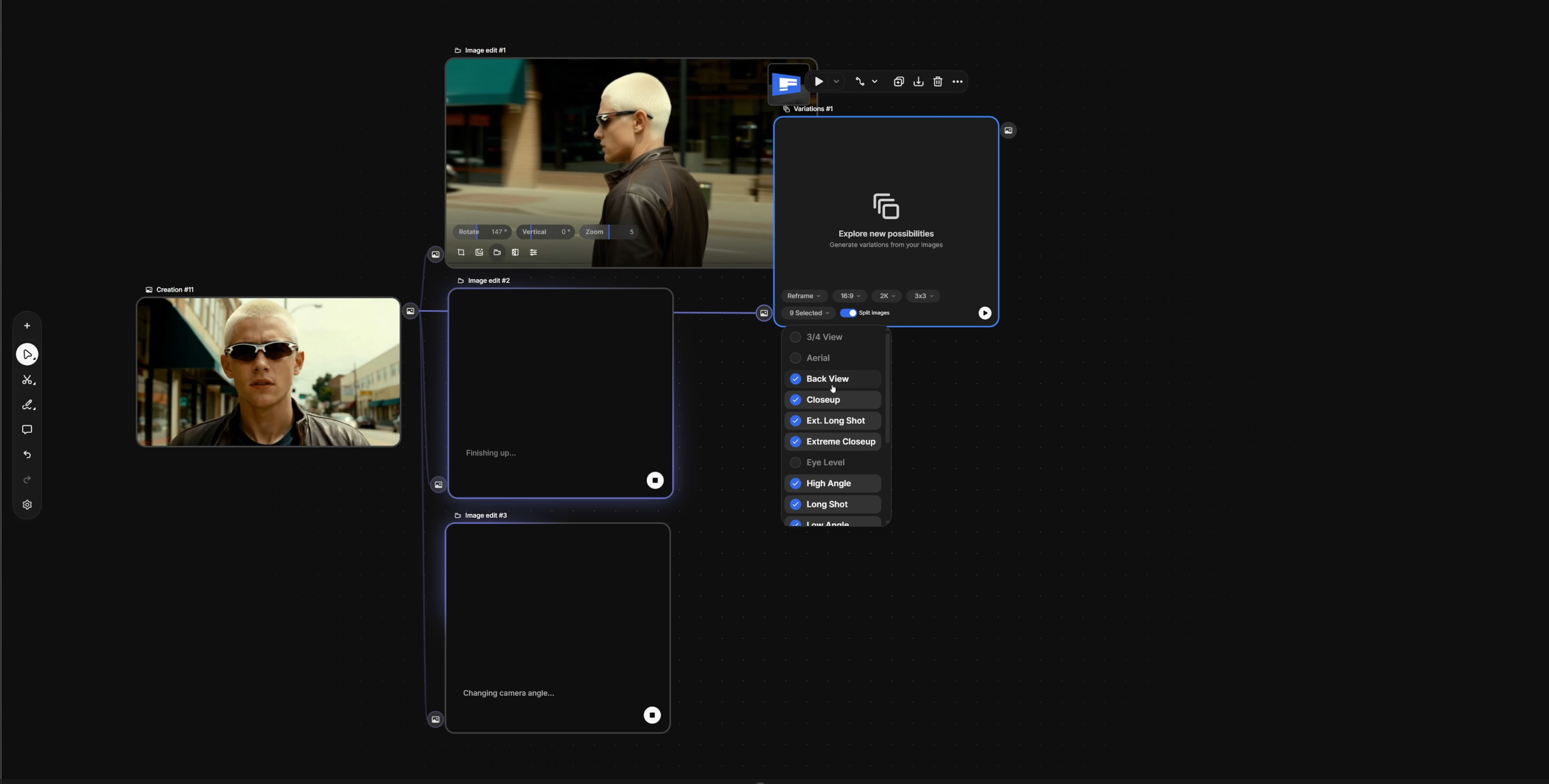 AIGC Workflow，Product Workflow，Angle switching，product design，industrial design，