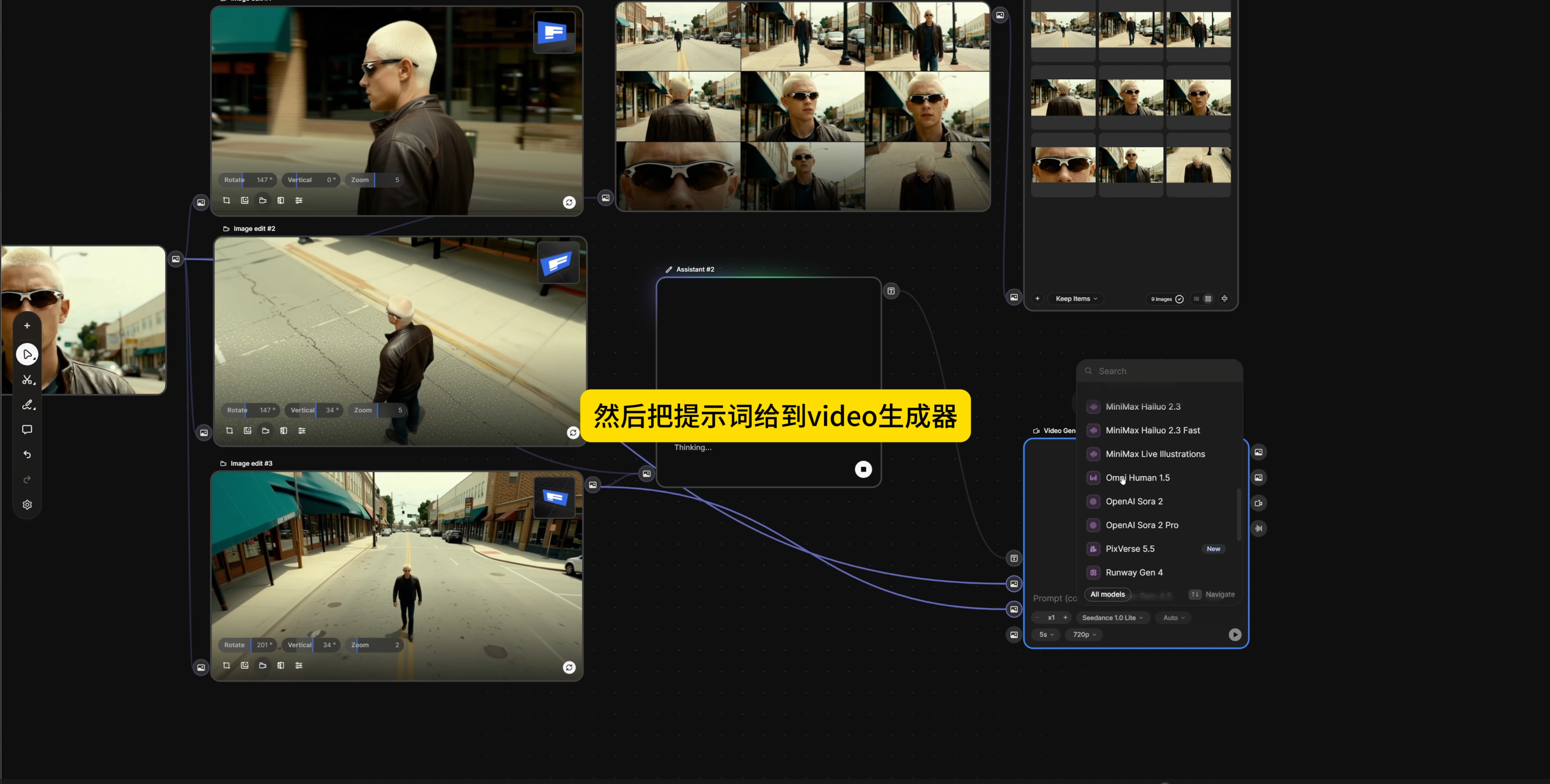 AIGC Workflow，Product Workflow，Angle switching，product design，industrial design，