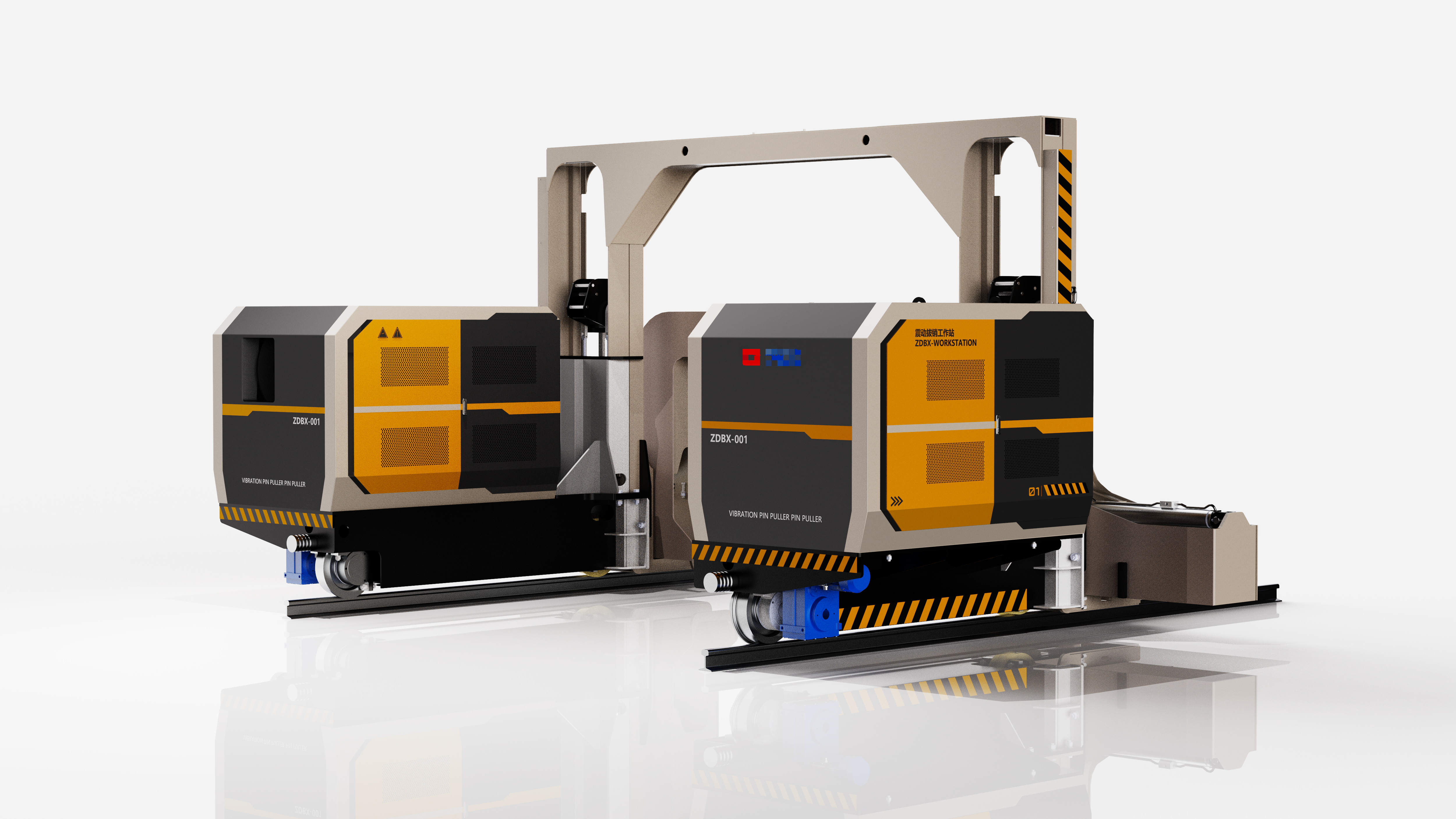 industrial design，Tool design，equipment，Vibration Pin Pull Workstation，automation equipment ，Yu Ren Industrial Design，