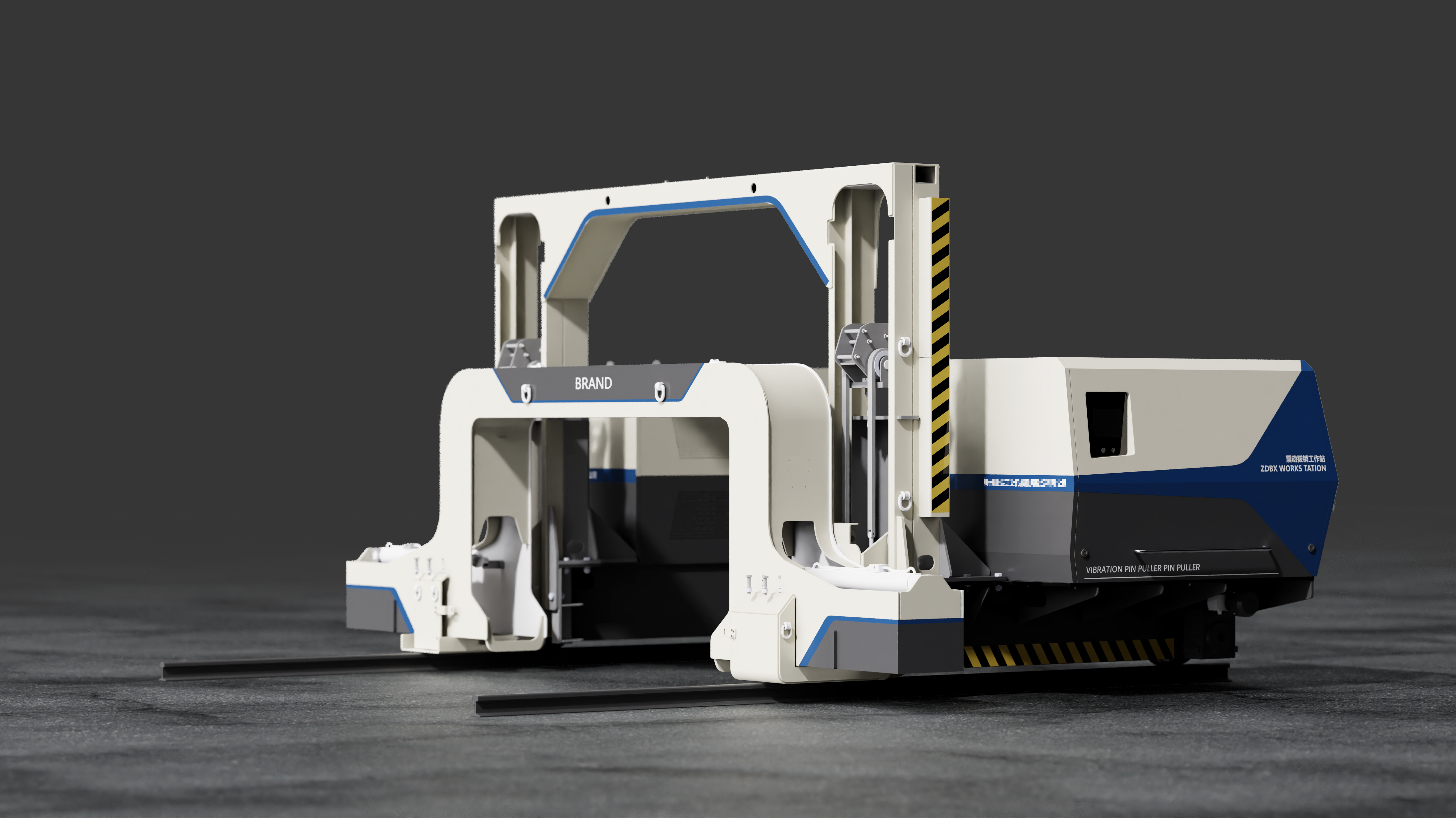 industrial design，Tool design，equipment，Vibration Pin Pull Workstation，automation equipment ，Yu Ren Industrial Design，