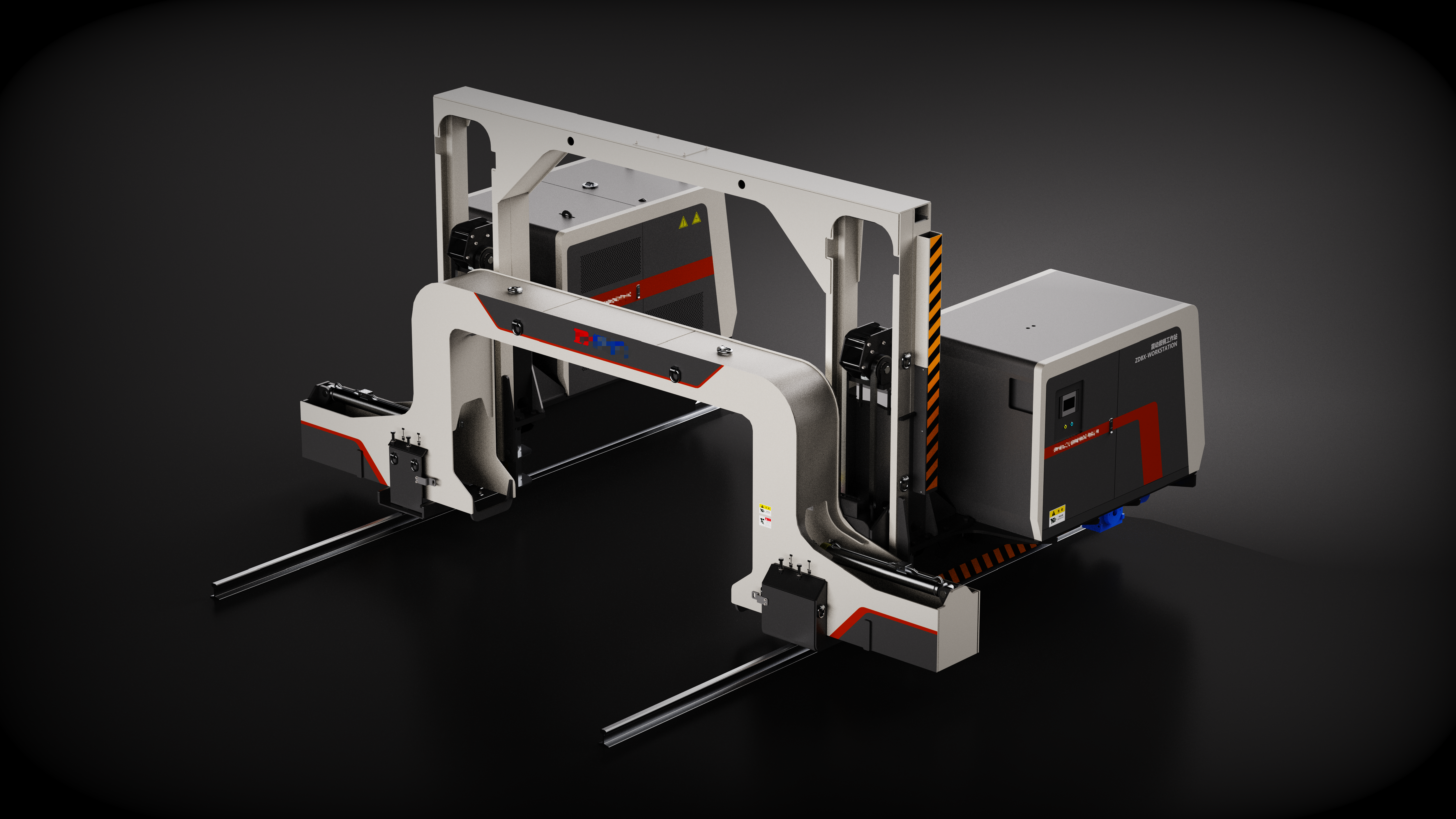 industrial design，Tool design，equipment，Vibration Pin Pull Workstation，automation equipment ，Yu Ren Industrial Design，
