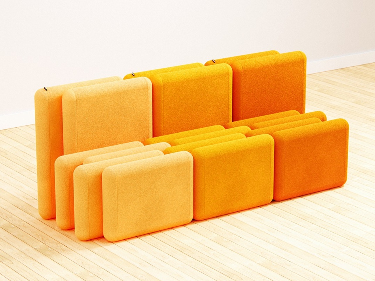 Bunch，modularization，Leisure chair，furniture，