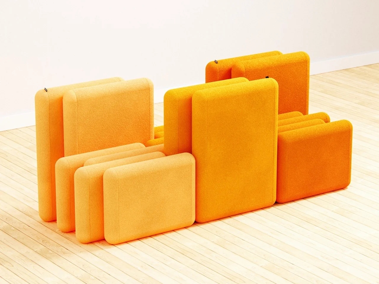 Bunch，modularization，Leisure chair，furniture，