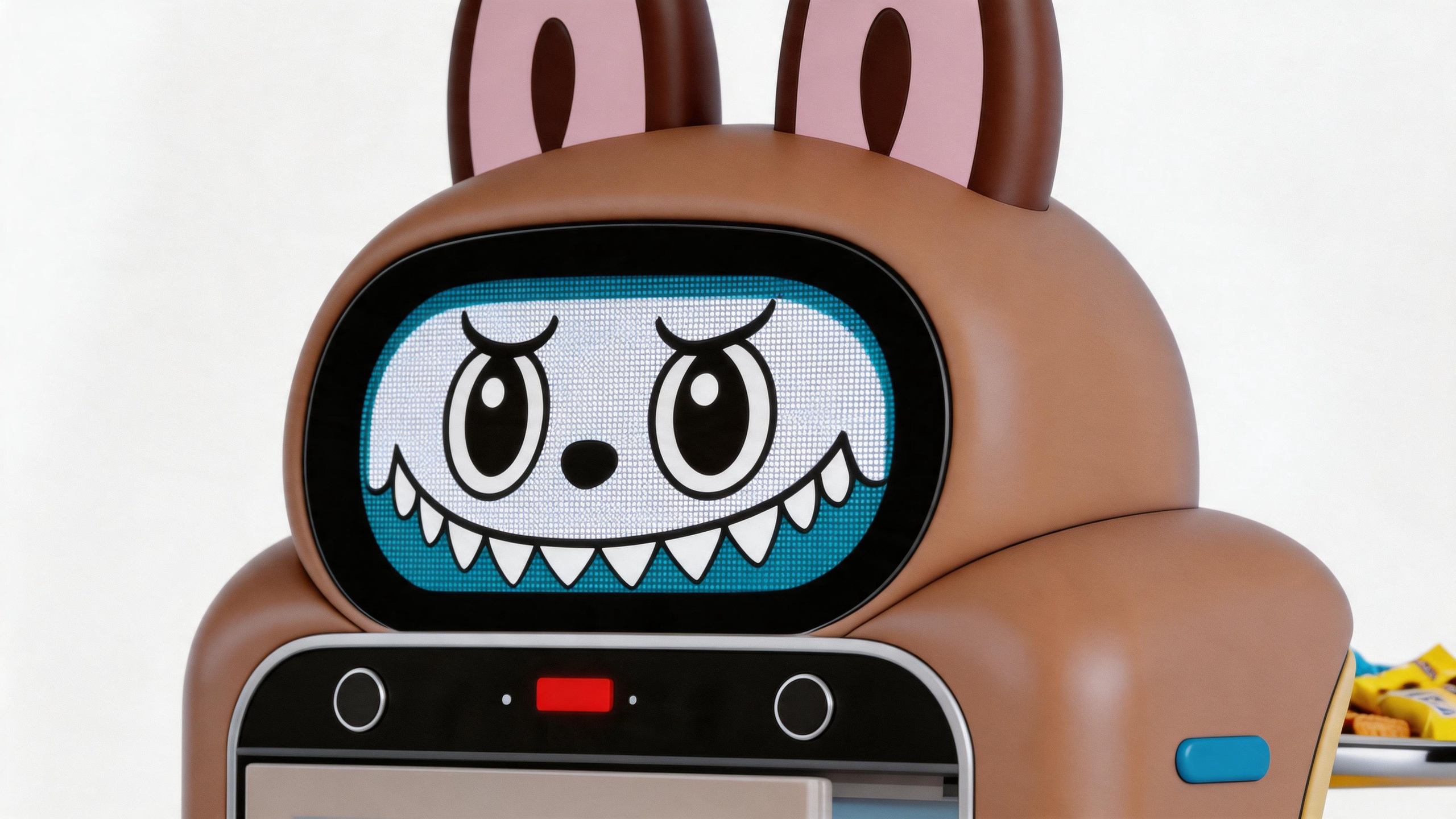 conceptual design，Smart car，robot，accompany，Lazy design，Tide Play IP，Family interaction，Healing companionship，