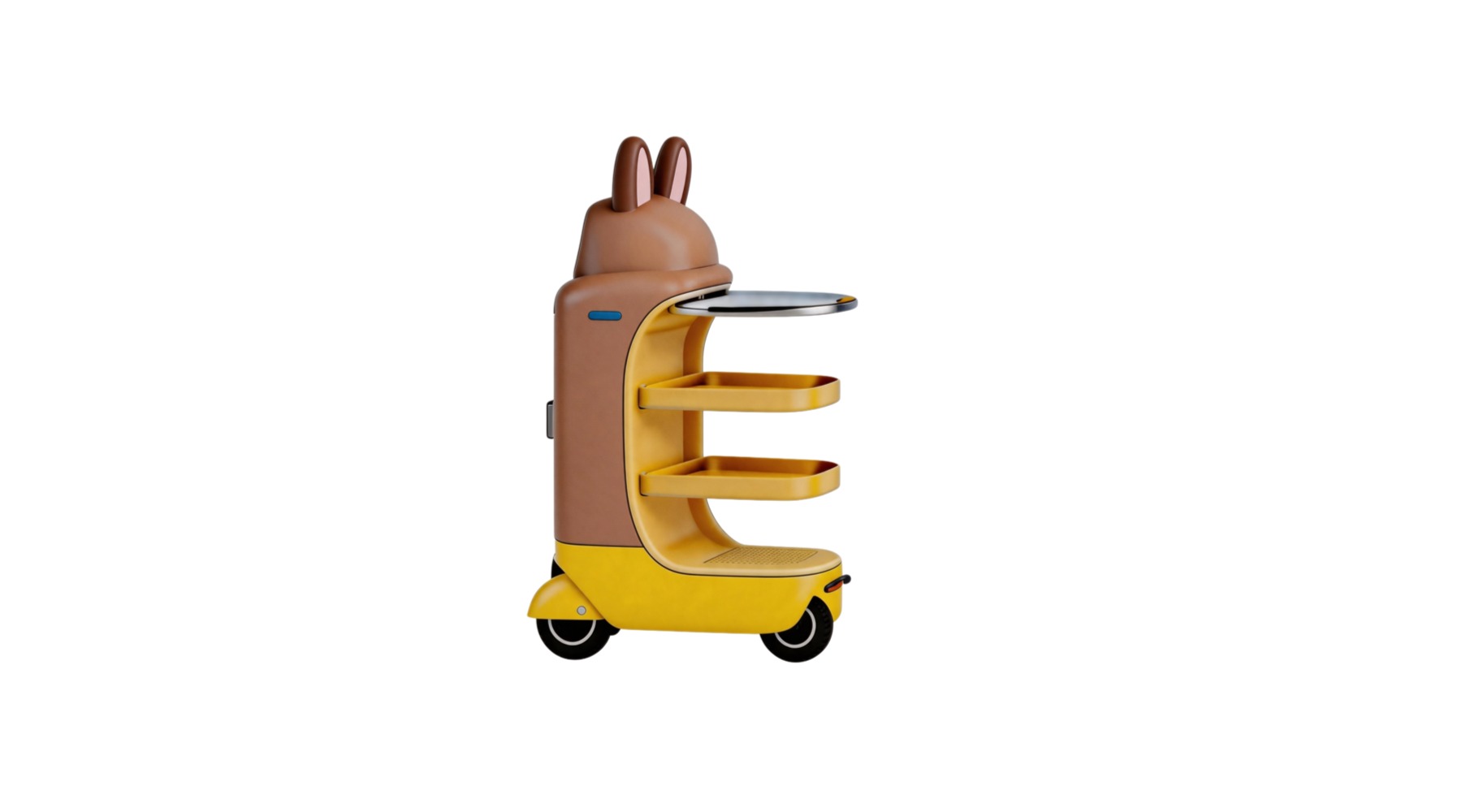 conceptual design，Smart car，robot，accompany，Lazy design，Tide Play IP，Family interaction，Healing companionship，