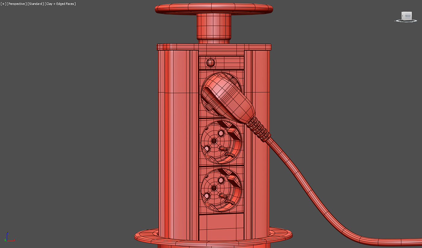 Kettle Bosch，Socket，3D model，modeling，