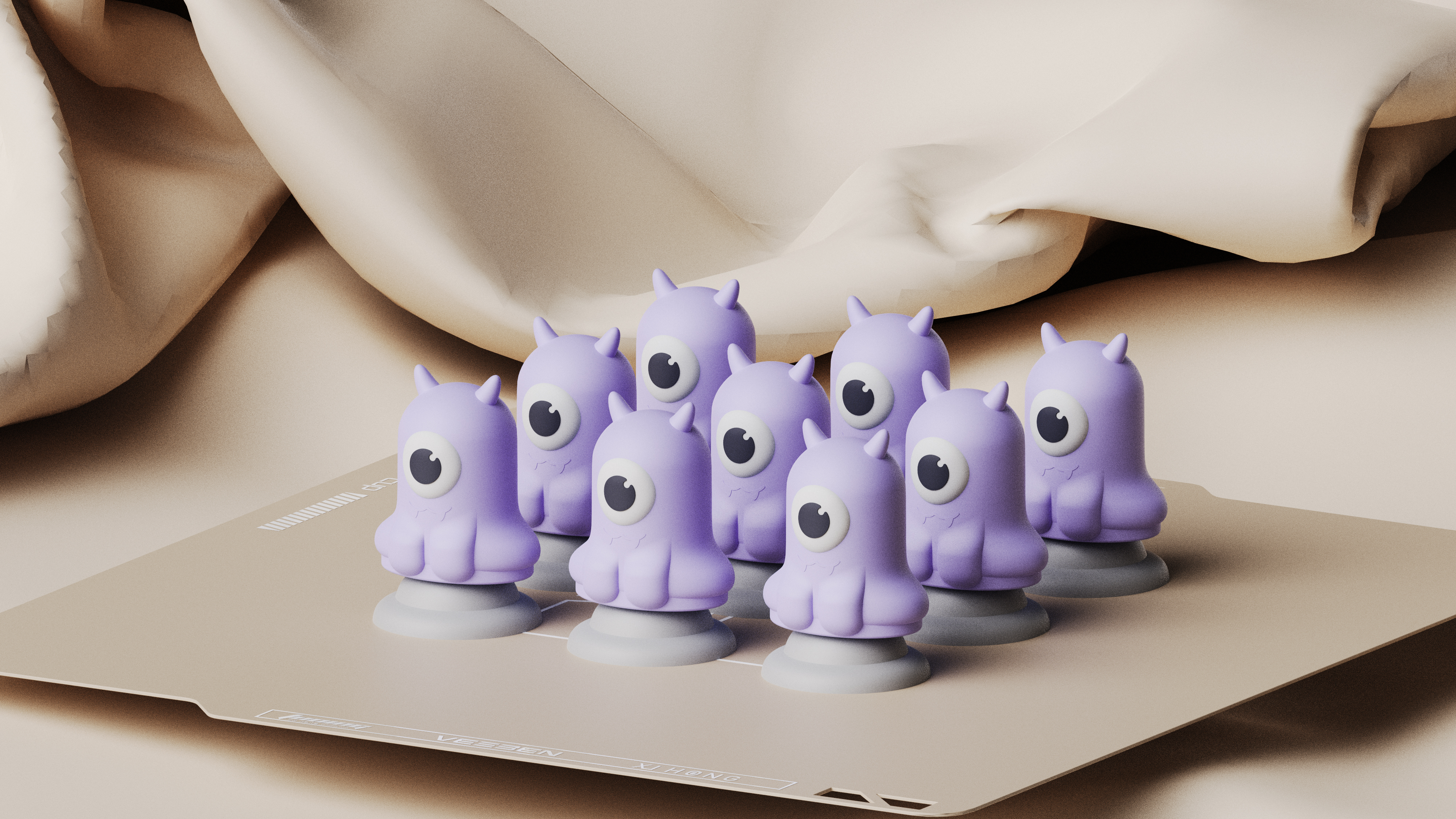 Little monster，Ornaments，lovely，