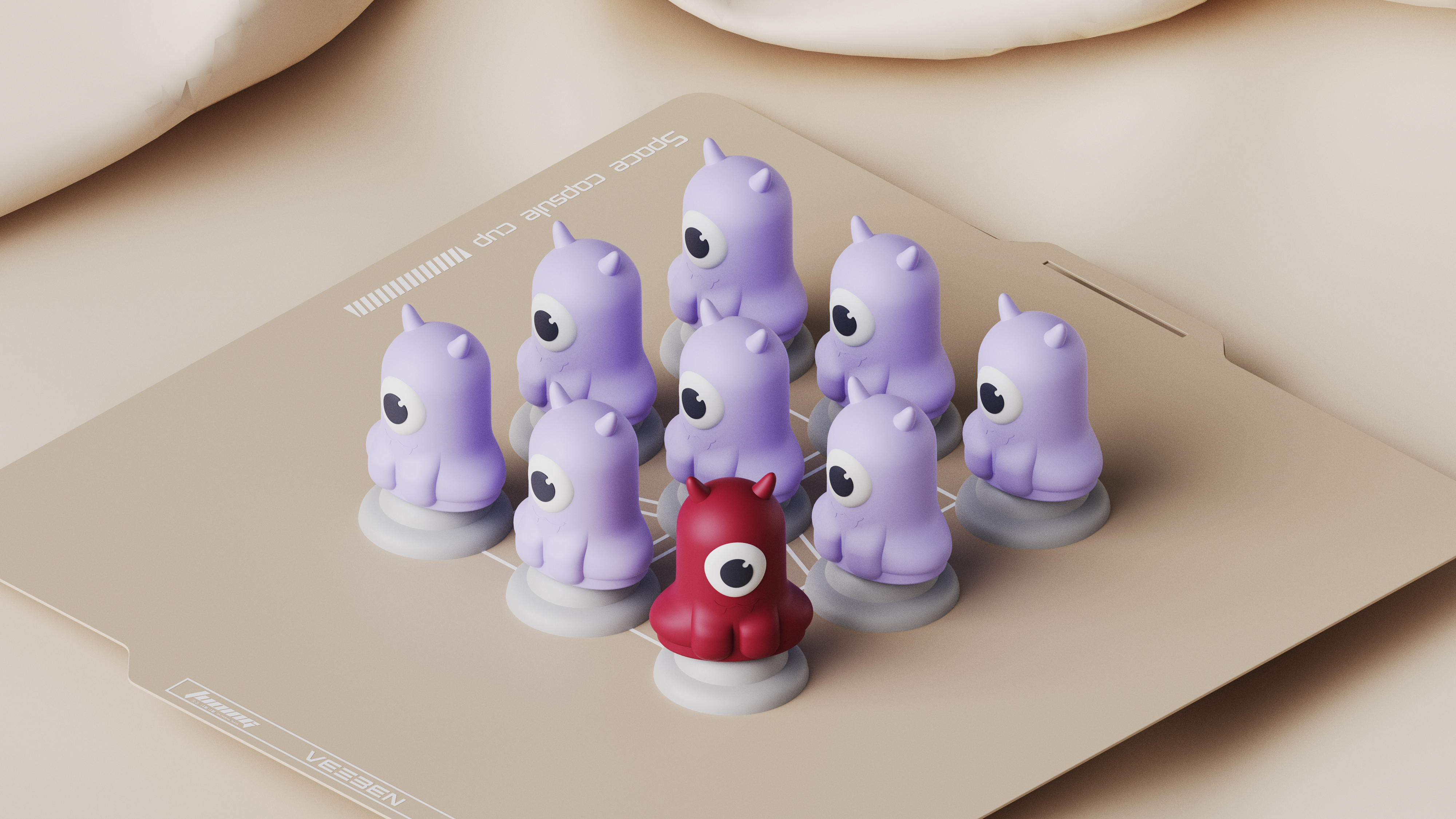 Little monster，Ornaments，lovely，