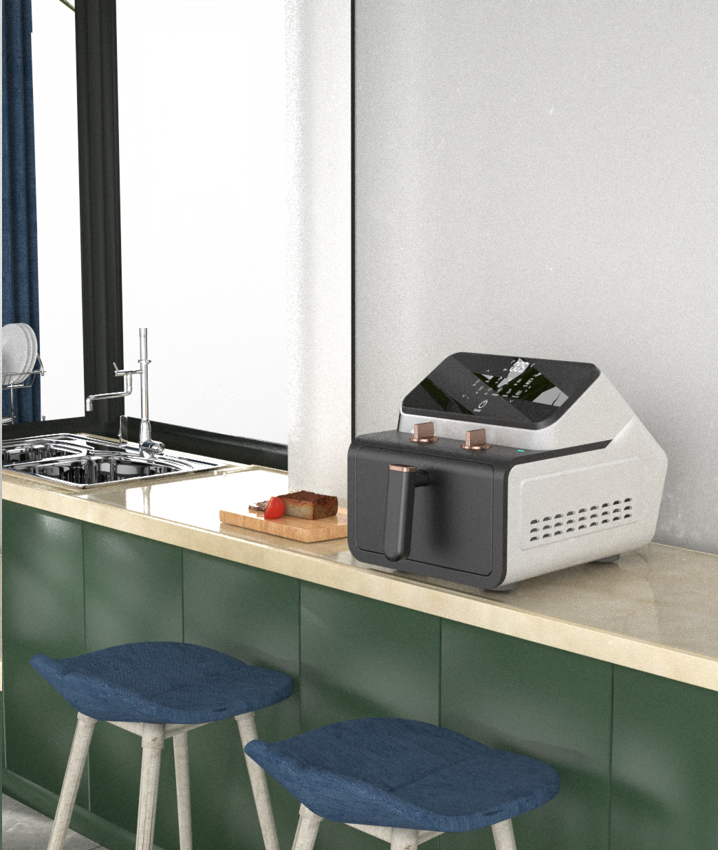 product design，Home appliance design，an electric appliance，rhino，keyshot，conceptual design，Integrated design，