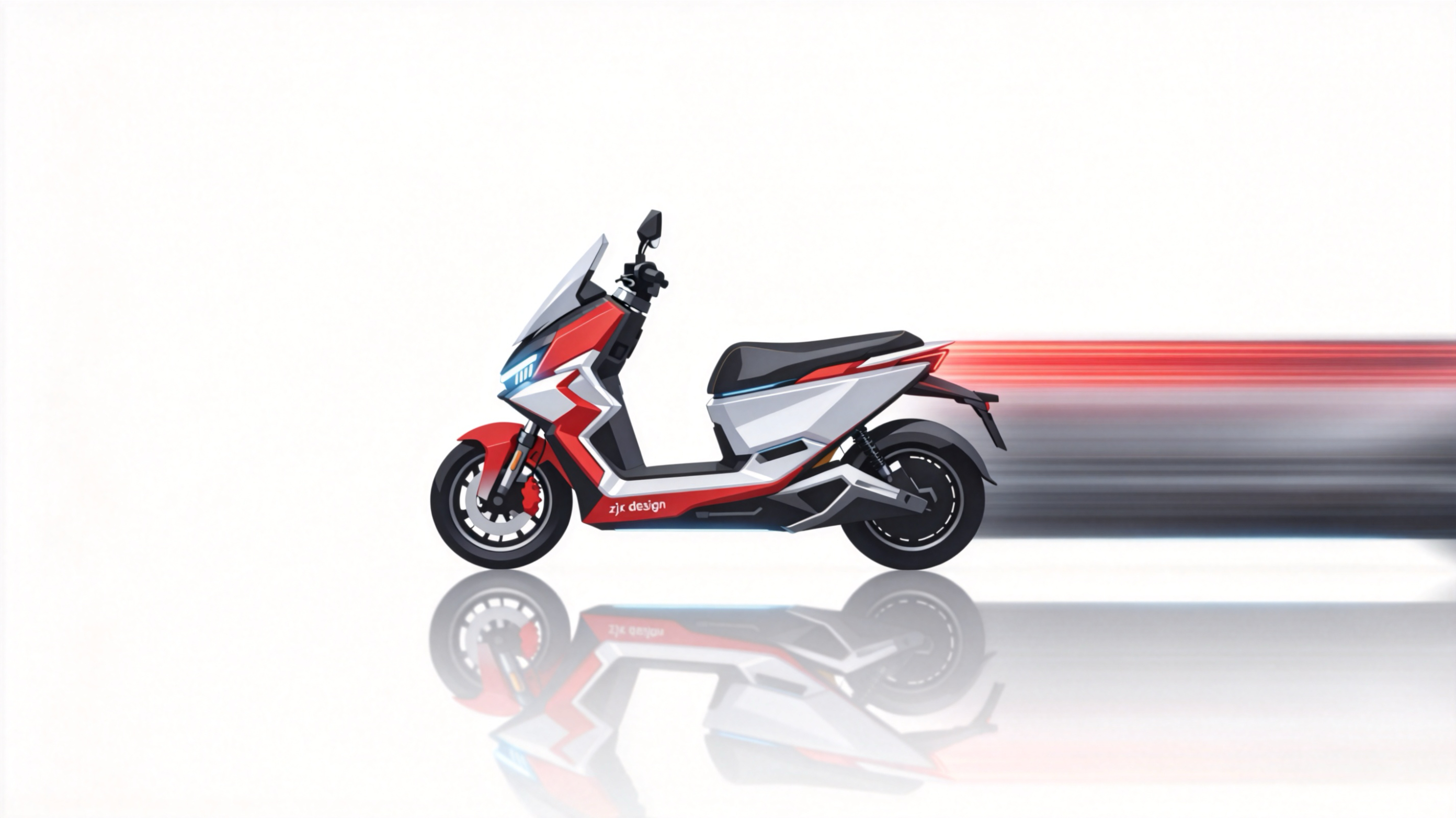 industrial design，Design of electric two wheeled vehicle，Ultraman，Spurs，
