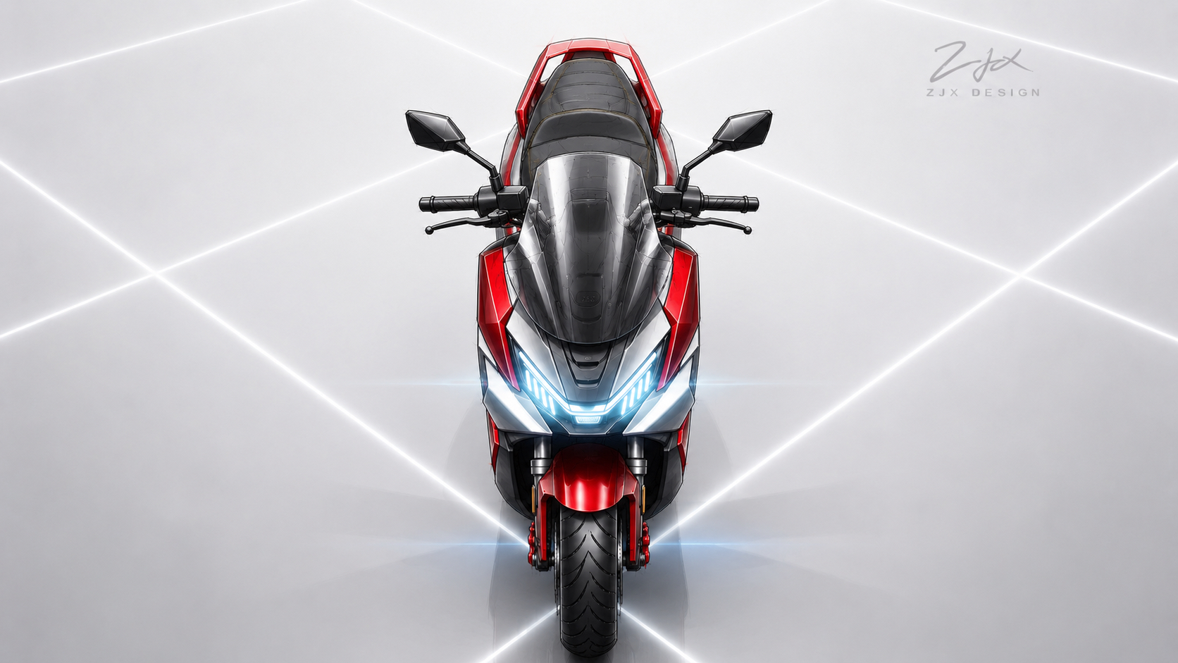 industrial design，Design of electric two wheeled vehicle，Ultraman，Spurs，