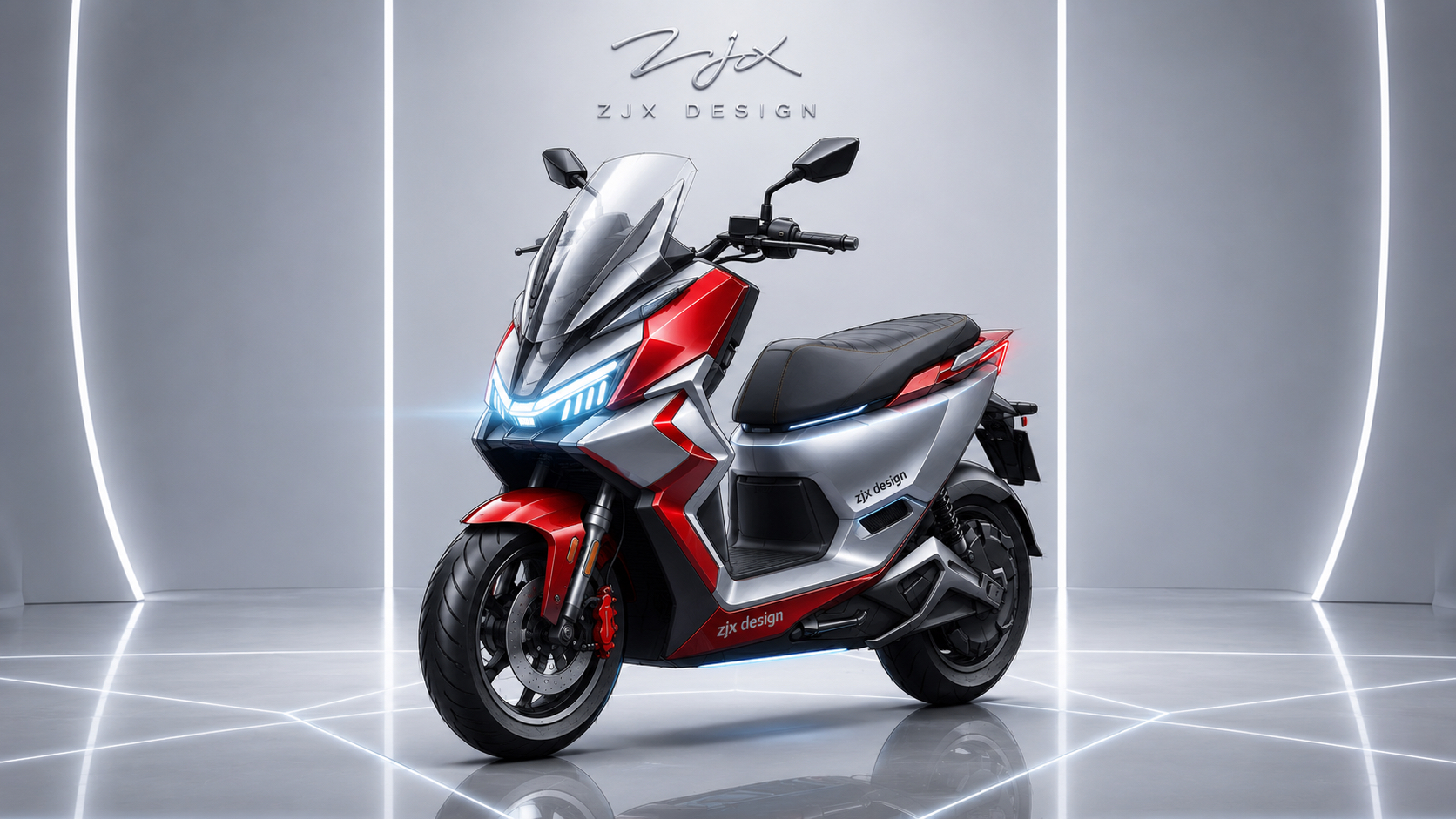 industrial design，Design of electric two wheeled vehicle，Ultraman，Spurs，