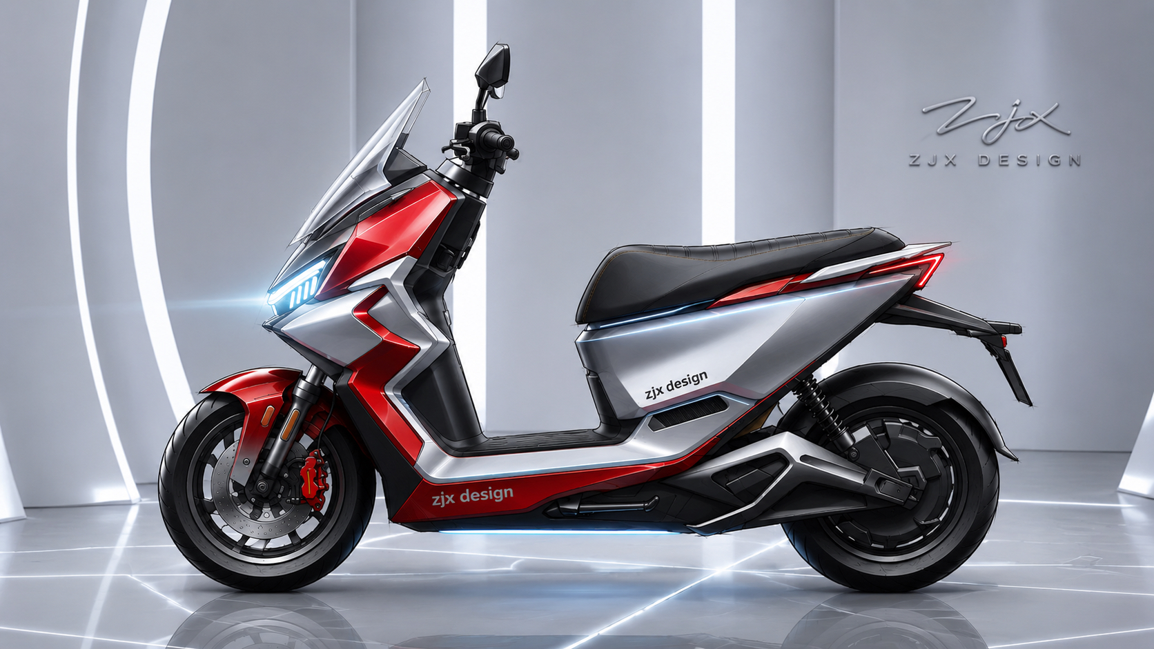 industrial design，Design of electric two wheeled vehicle，Ultraman，Spurs，