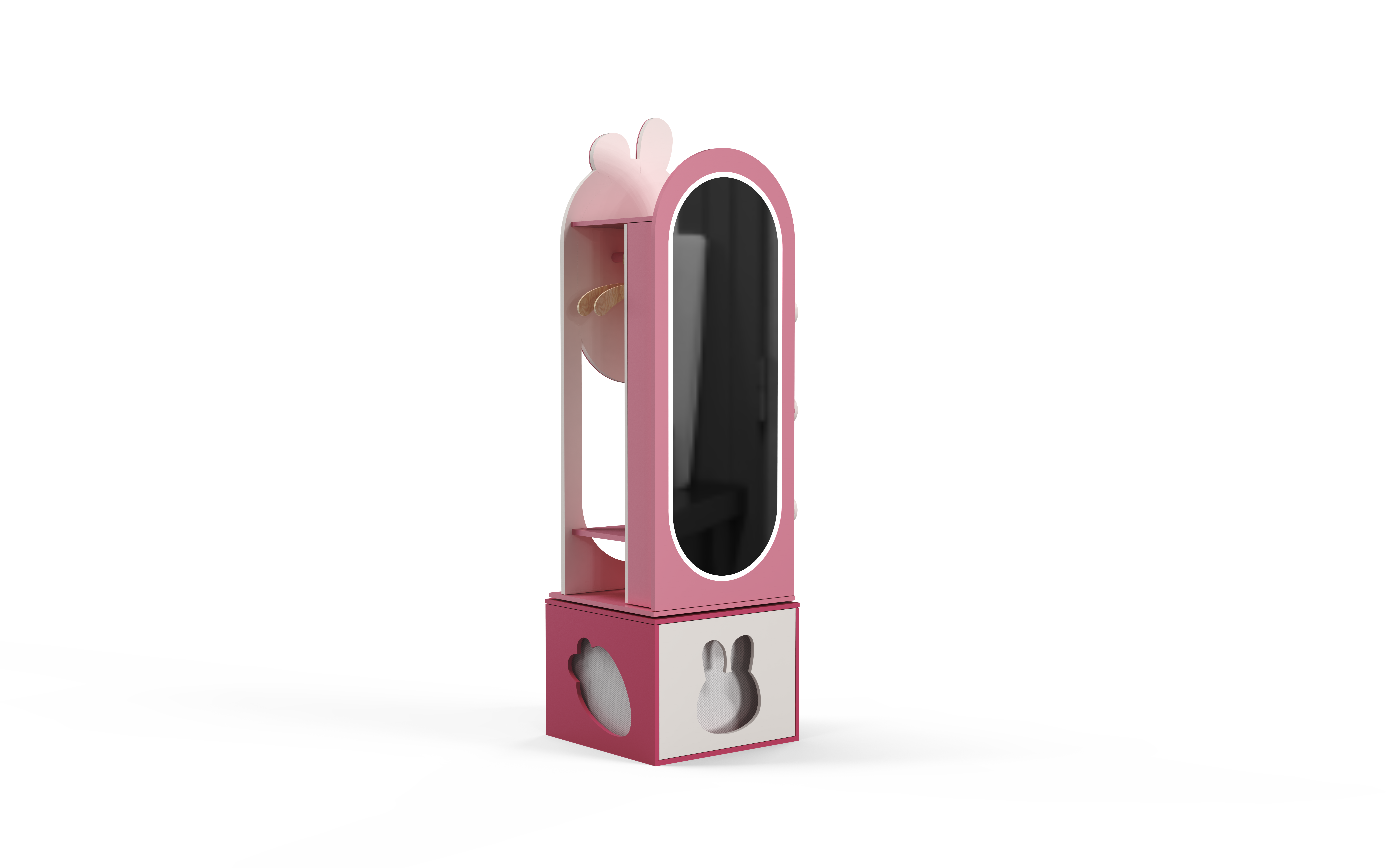 Children's furniture，children，Dressing mirror，Cartoon，