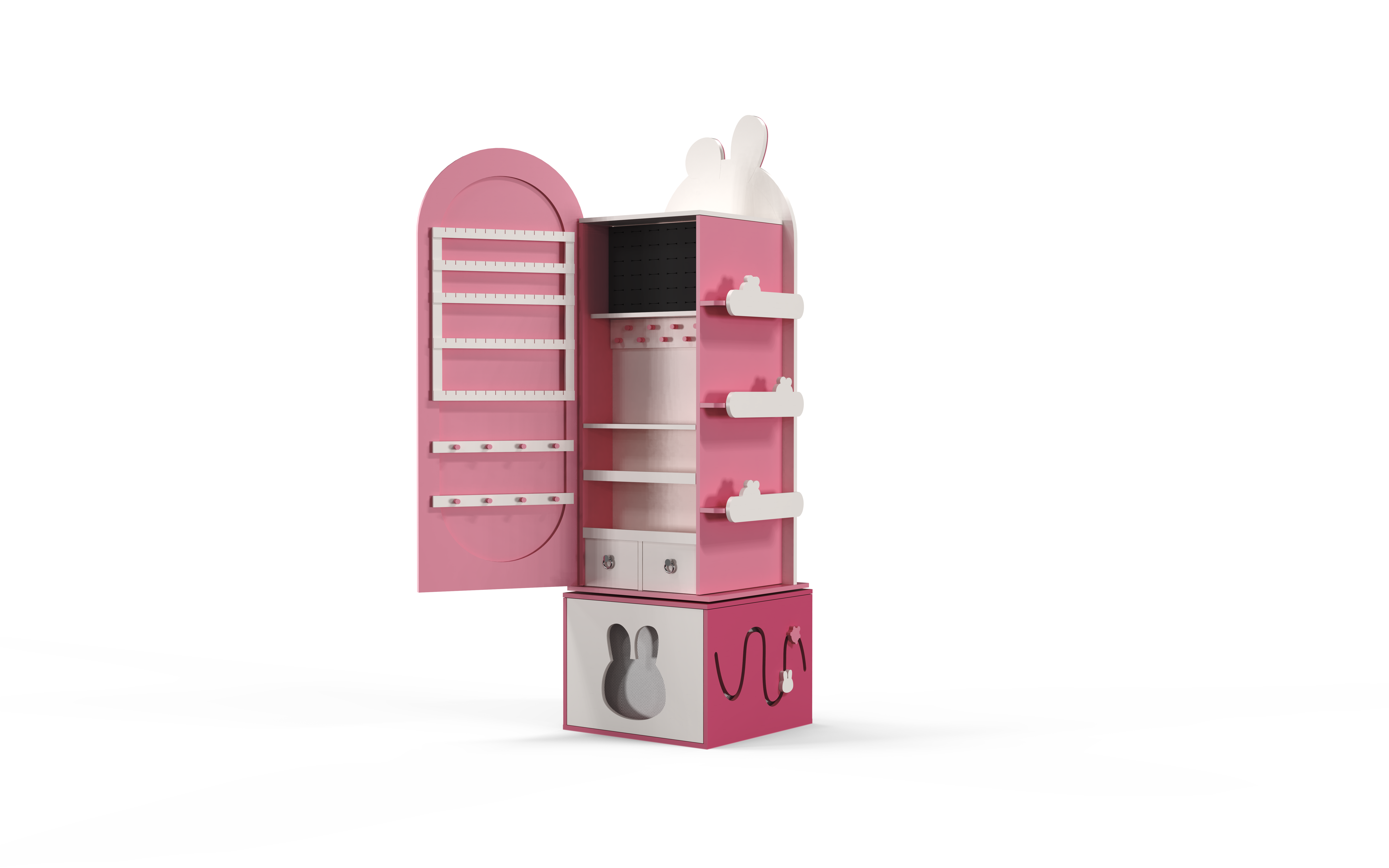 Children's furniture，children，Dressing mirror，Cartoon，