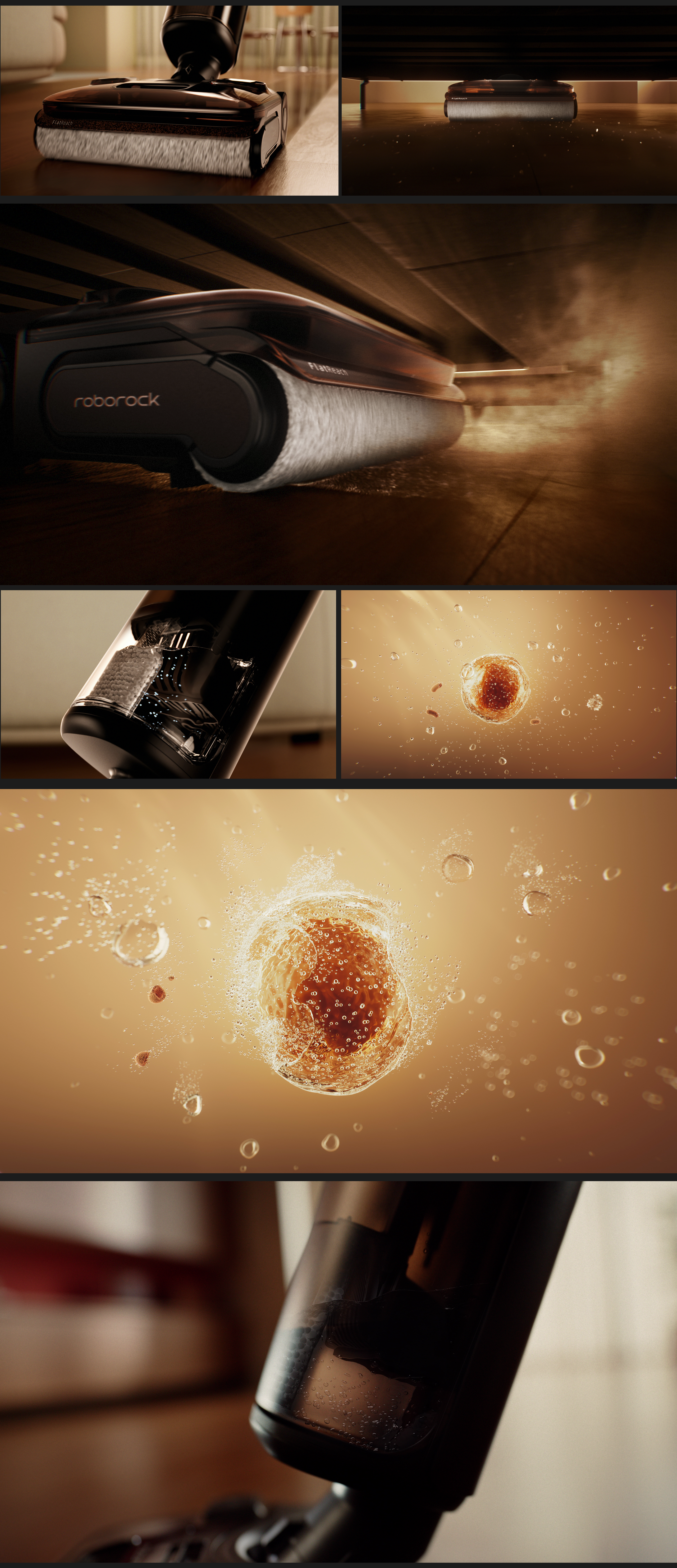 Washing machine，Stone Technology，Product animation，Clean household appliances，robot，cg，three-dimensional，