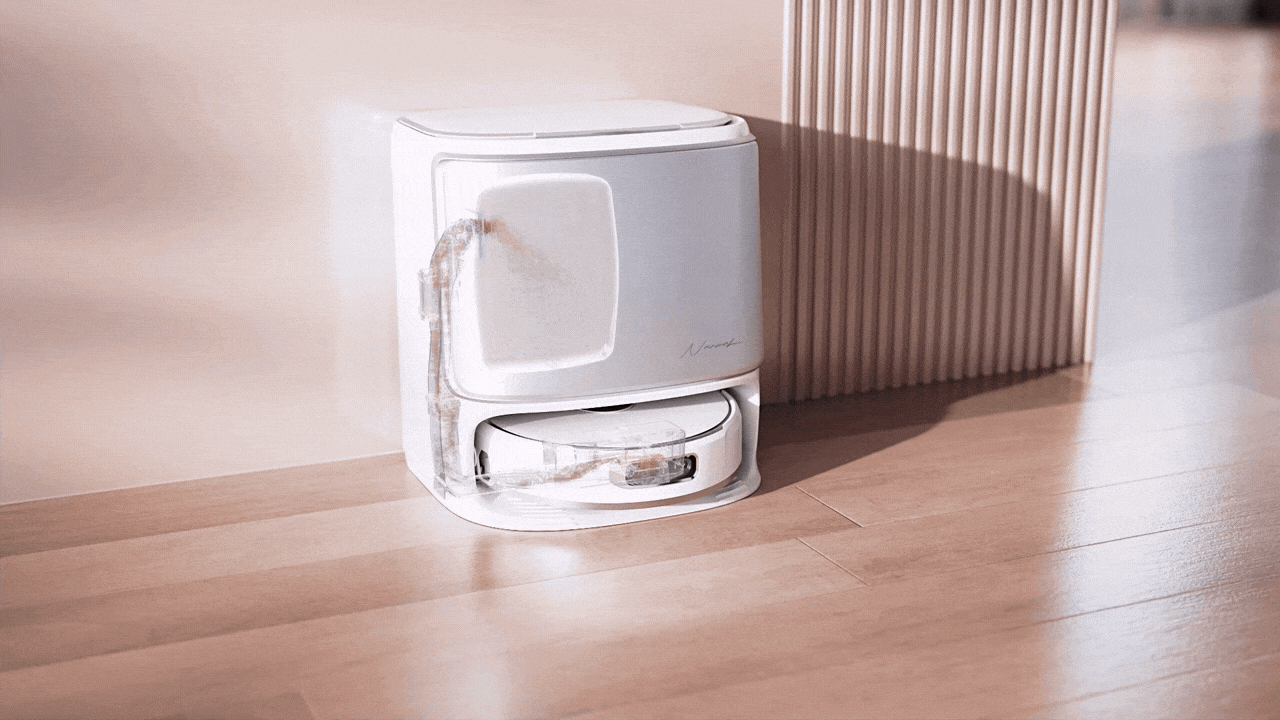 sweeping machine，Cleaning robot，Cloud whale，Product animation，three-dimensional，cg，
