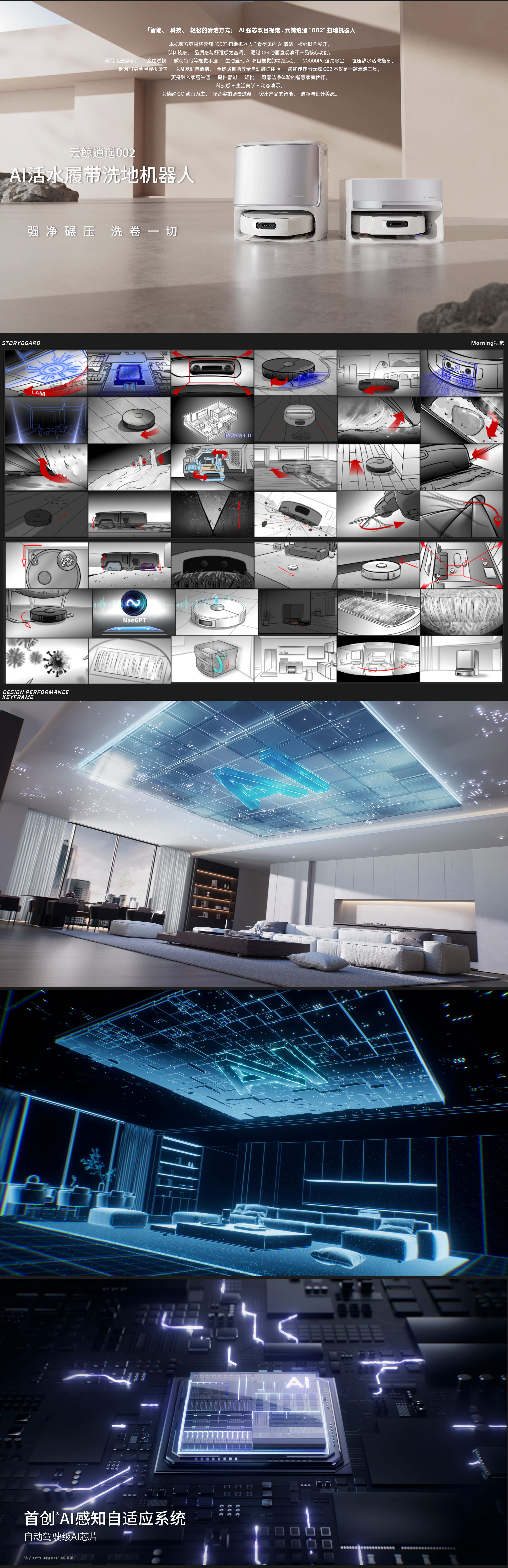 sweeping machine，Cleaning robot，Cloud whale，Product animation，three-dimensional，cg，