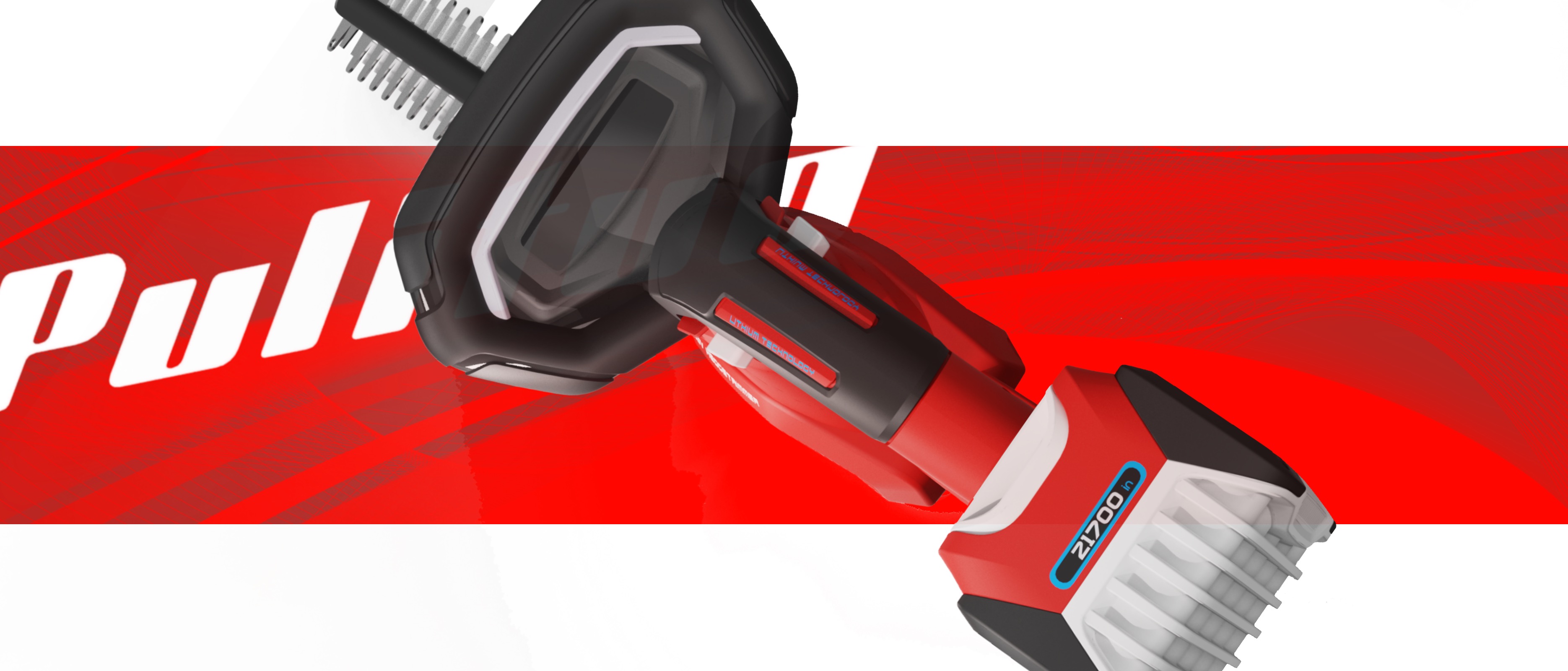 lithium battery garden tools appearance design industrial design，