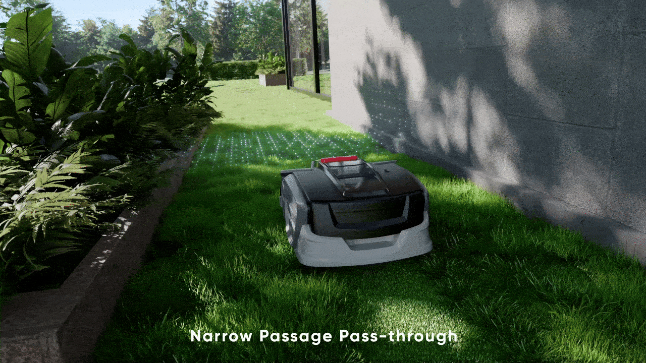 lawn mower，Courtyard cleaning，robot，cg，Product animation，three-dimensional，Sailor，