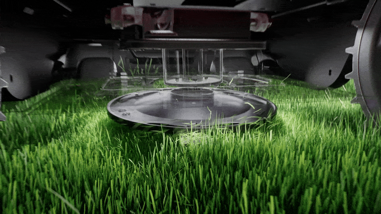 lawn mower，Courtyard cleaning，robot，cg，Product animation，three-dimensional，Sailor，