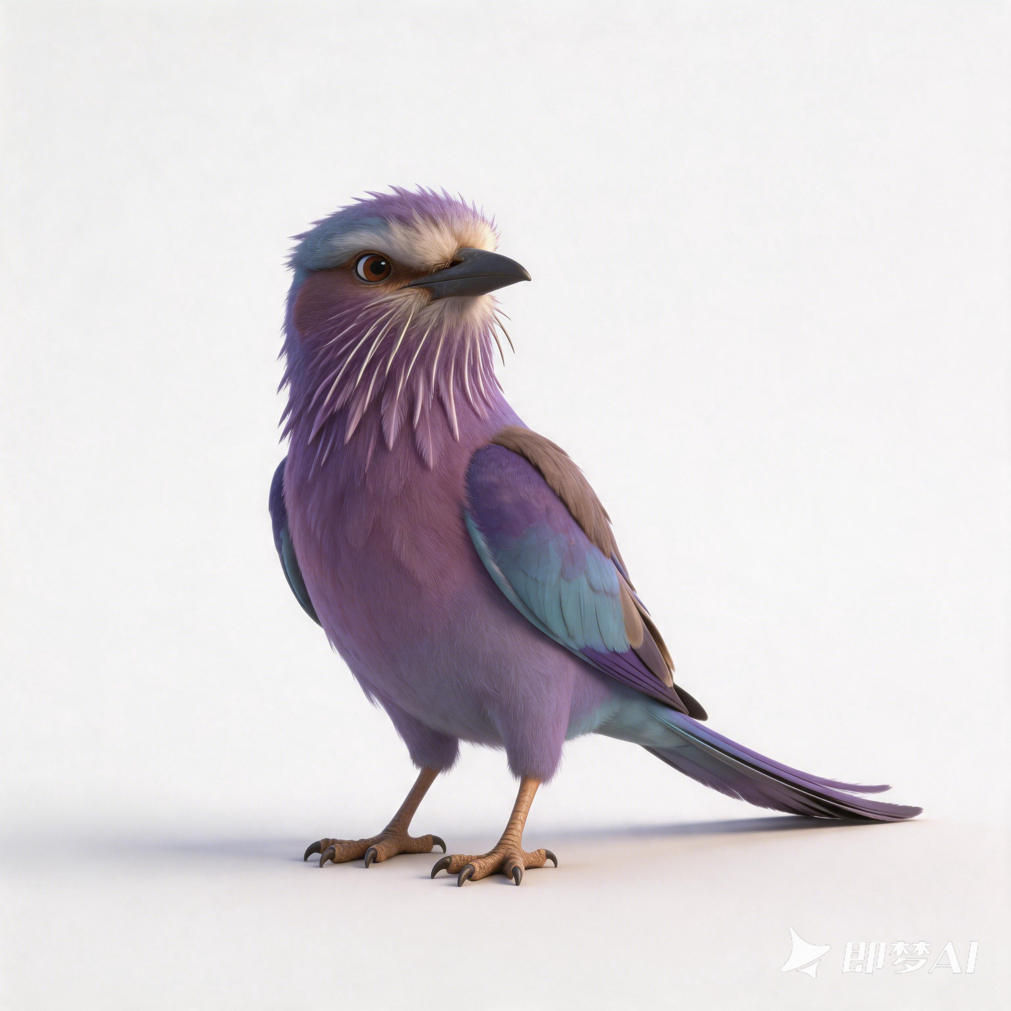 Purple-breasted Roller，