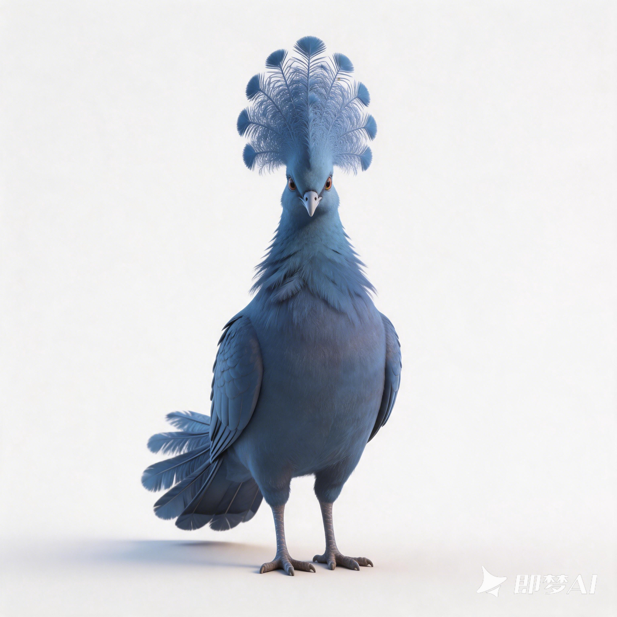 Blue-crowned pigeon，