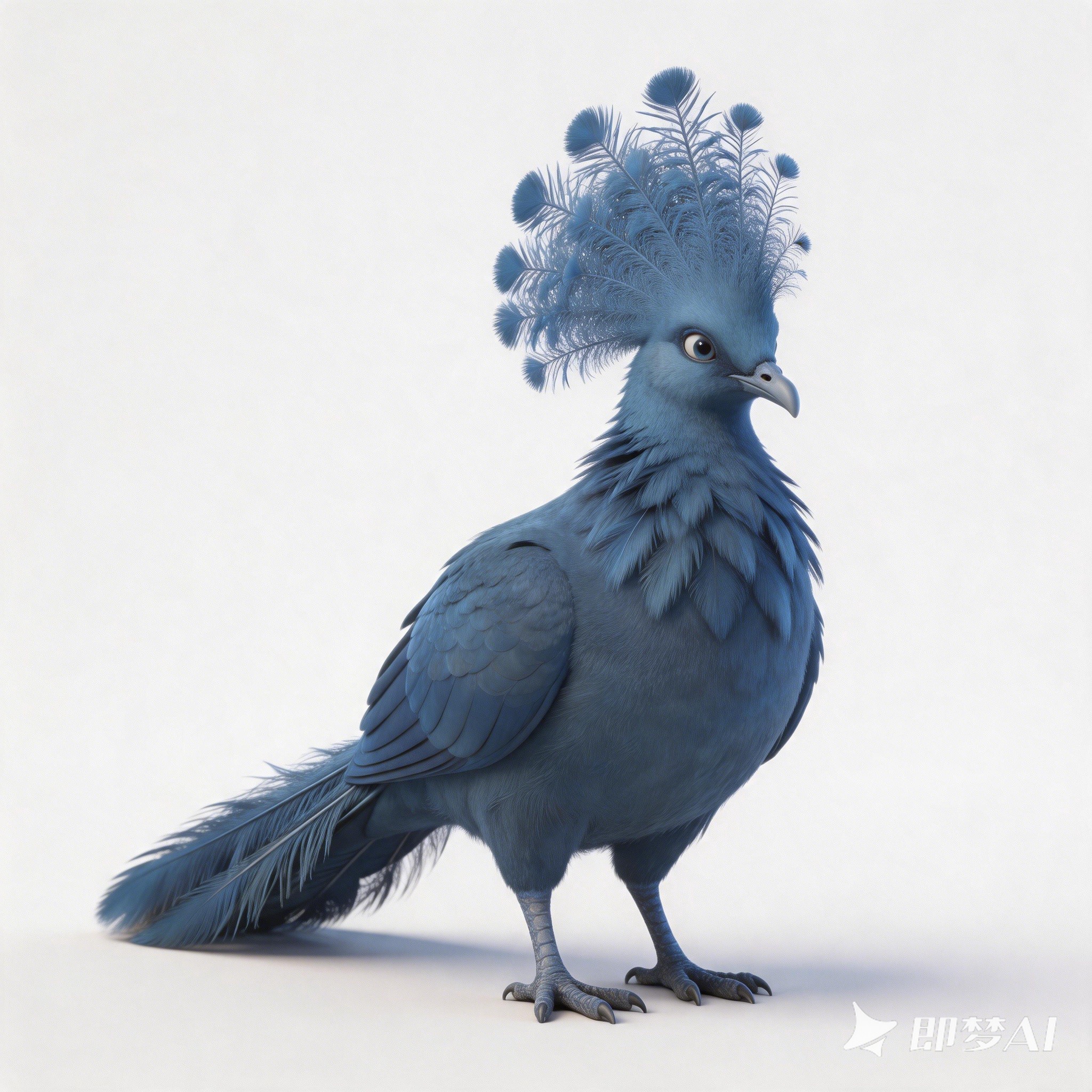 Blue-crowned pigeon，