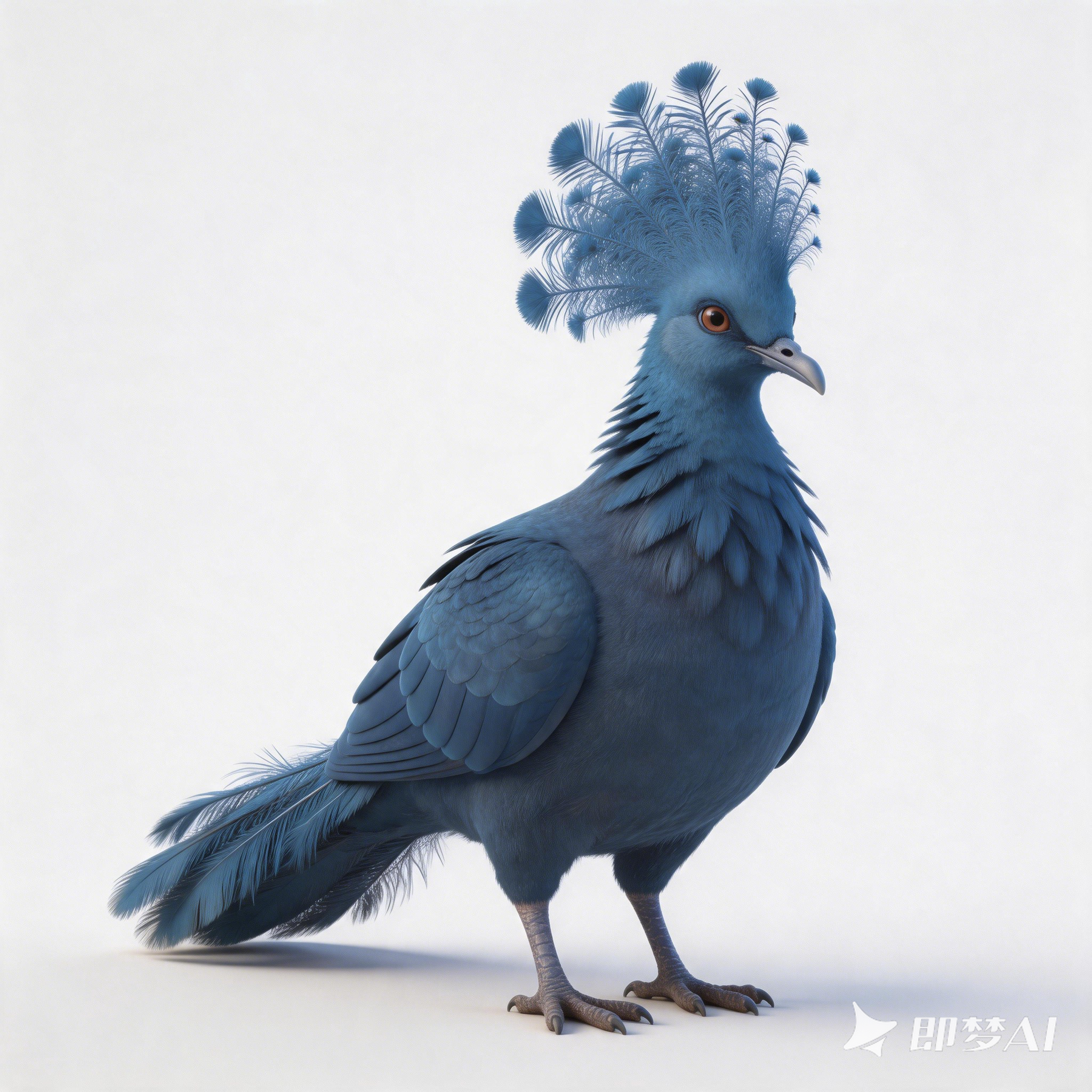 Blue-crowned pigeon，