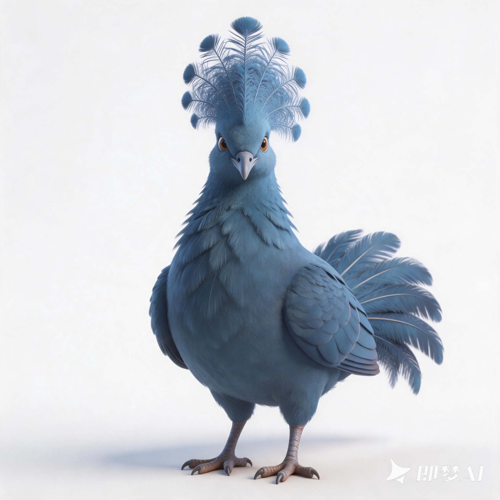 Blue-crowned pigeon，