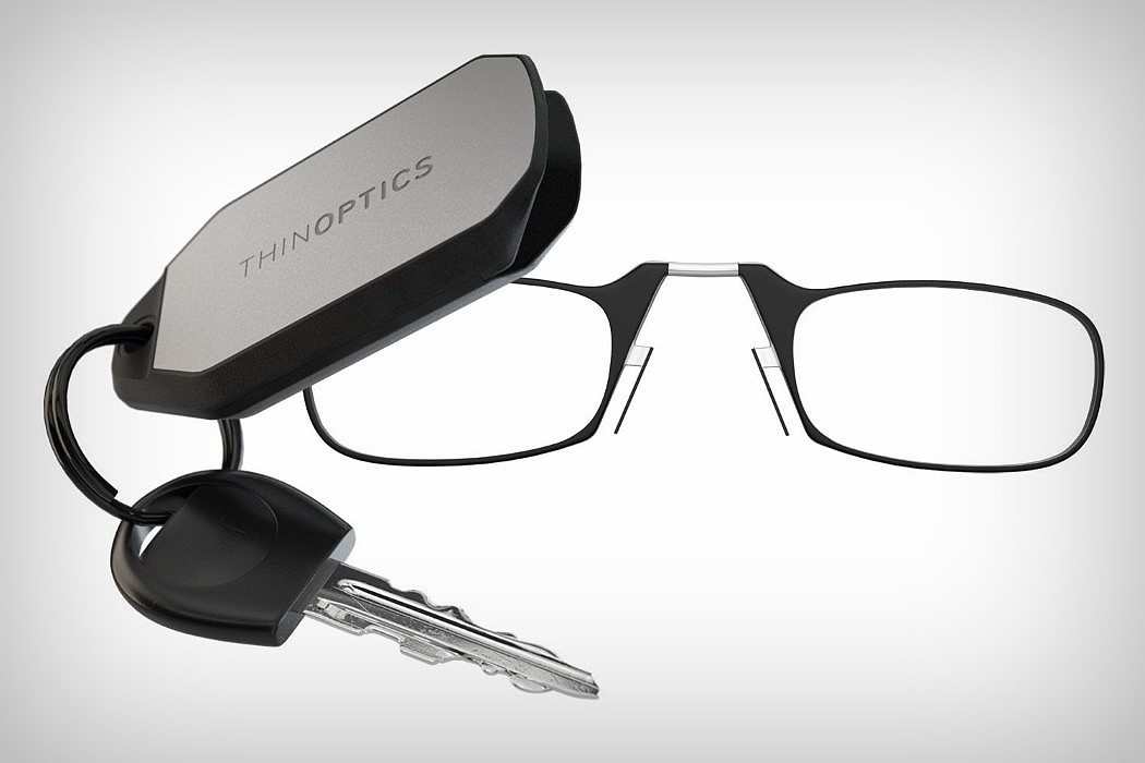 product design，Presbyopic glasses，Key buckle，