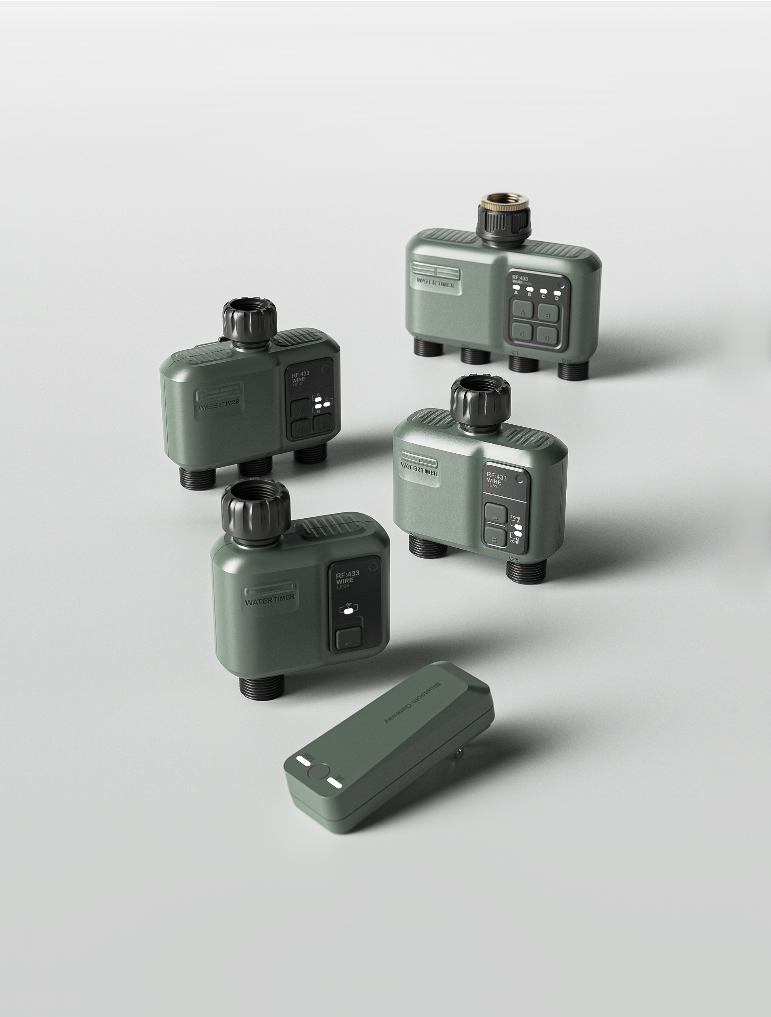 Intelligent products，Garden Irrigation，Intelligent garden irrigation system，Serial design，Intelligent equipment，industrial design，Tool design，Garden tools，
