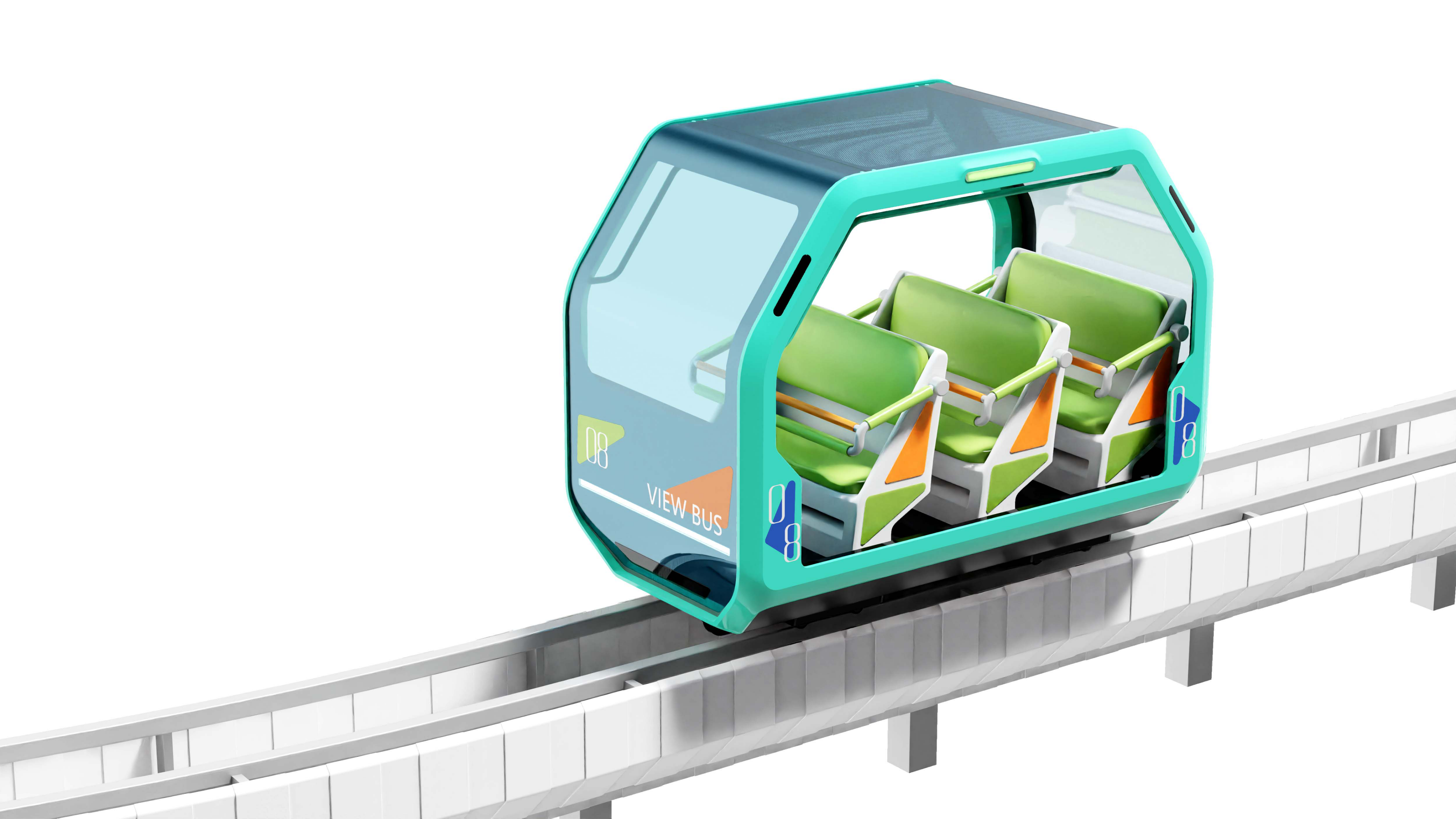 Scenic Tour，Sightseeing car，Convenient tool，Wenlv Scenic Spot，