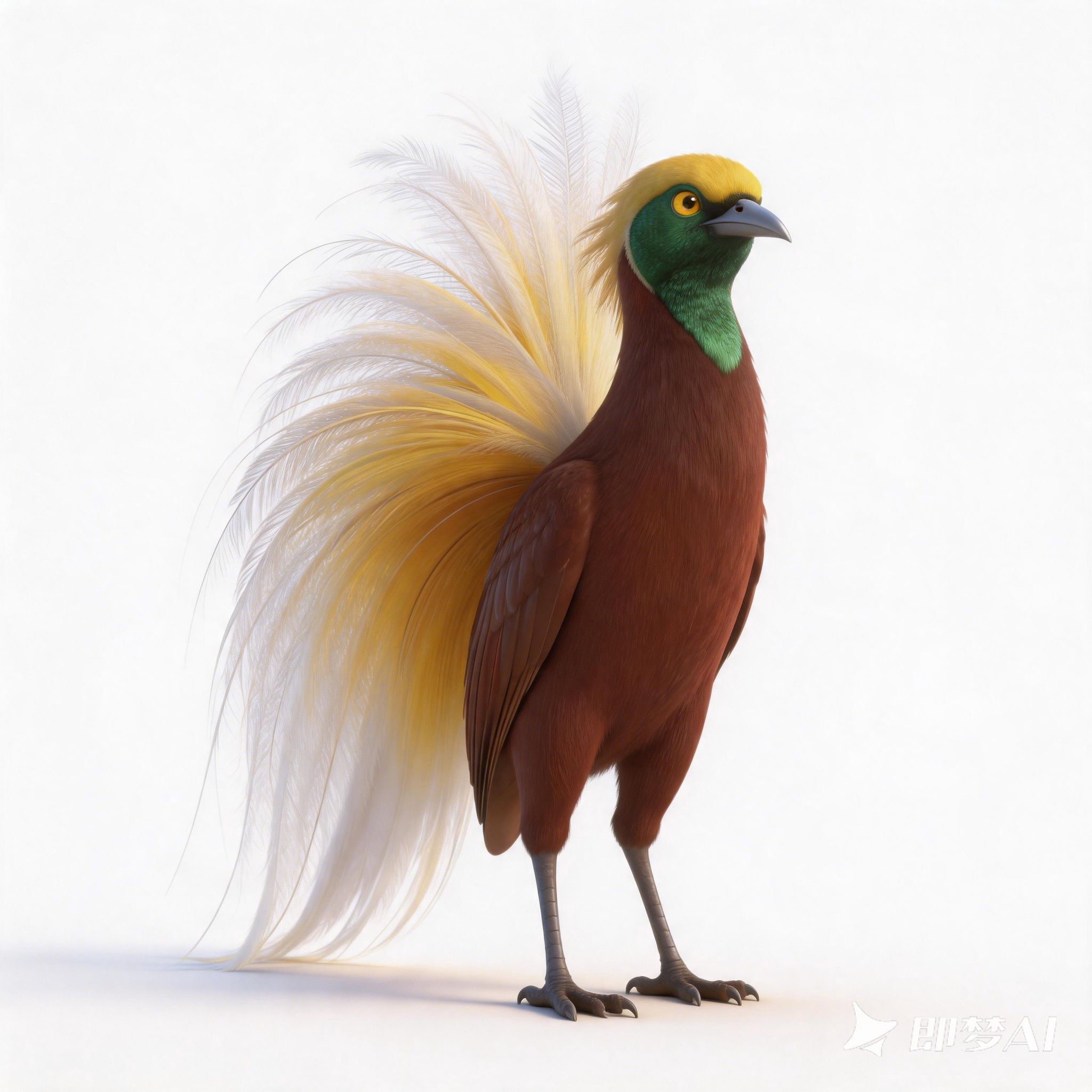 Bird-of-paradise of New Guinea，