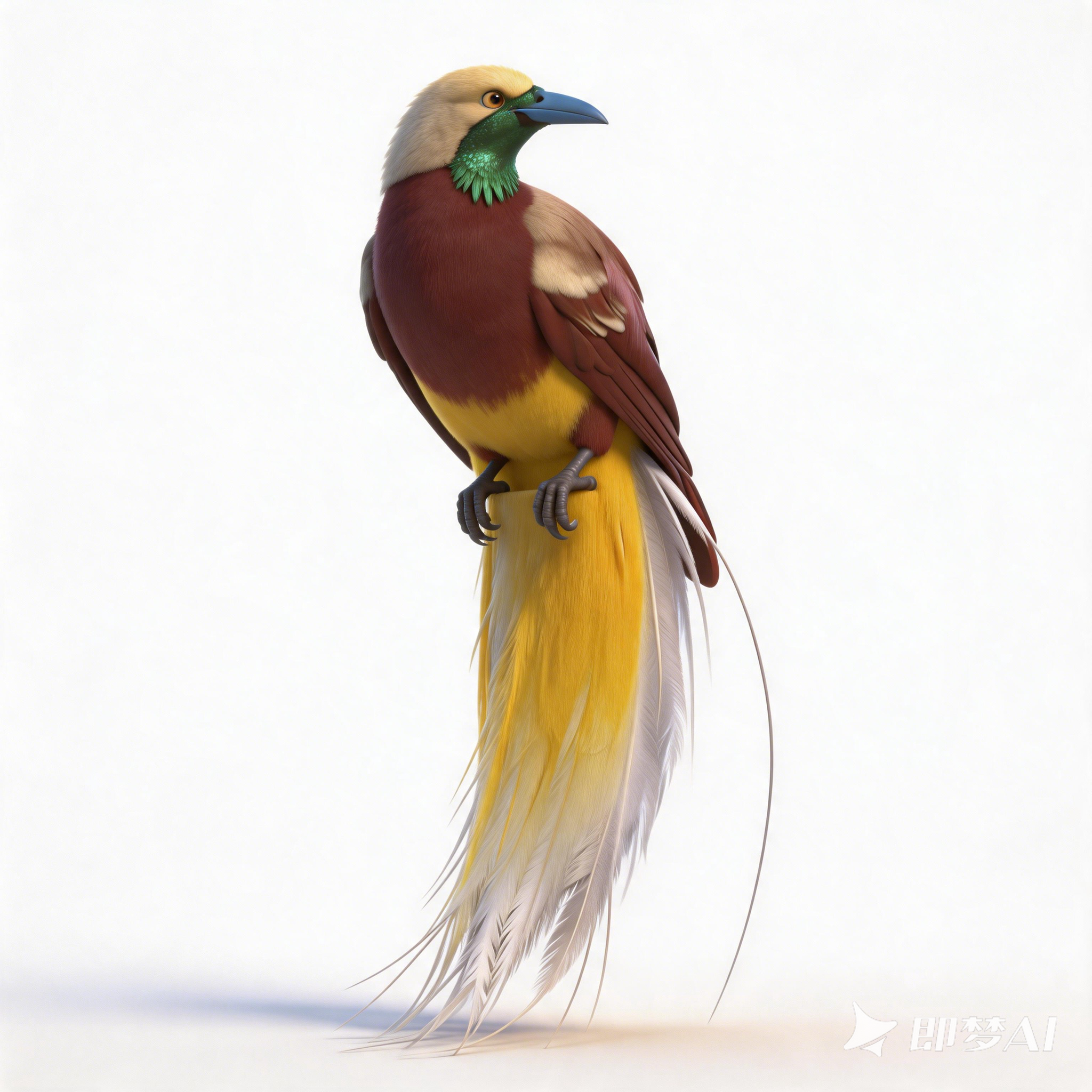 Bird-of-paradise of New Guinea，