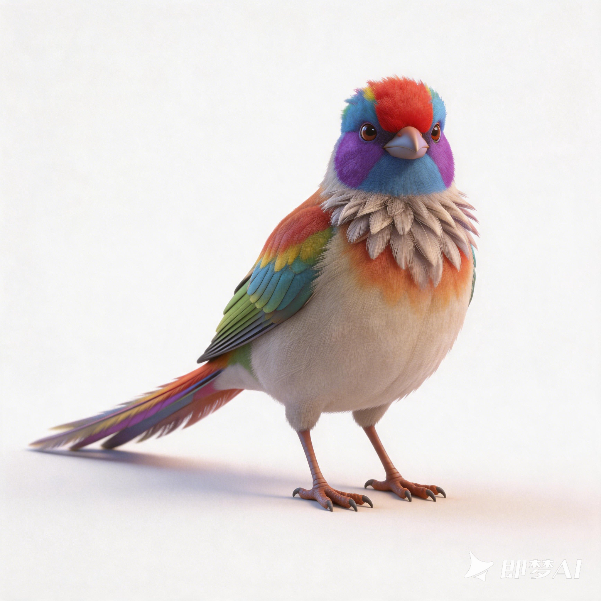 Seven-colored waxbill，