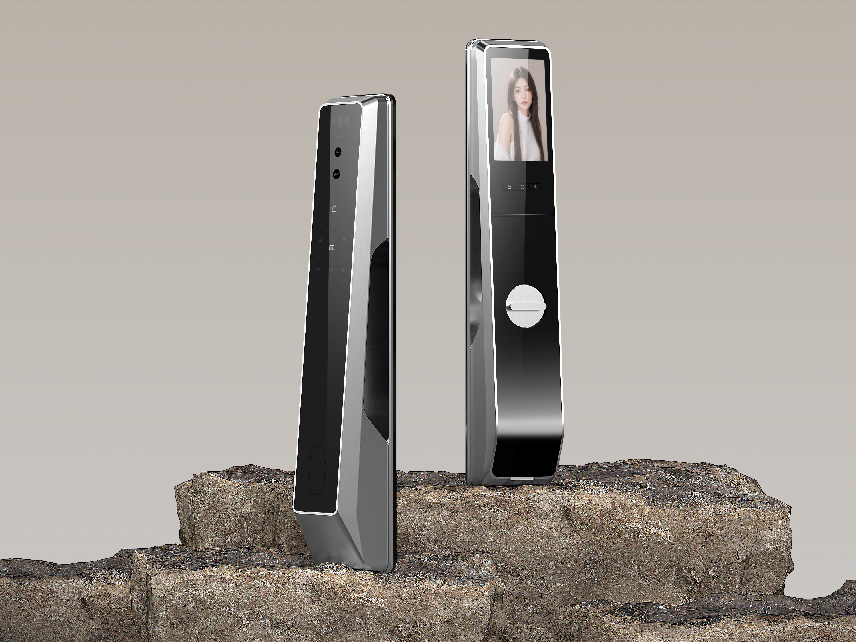 Intelligent door lock，